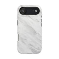 White Marble - Tough MagSafe Case