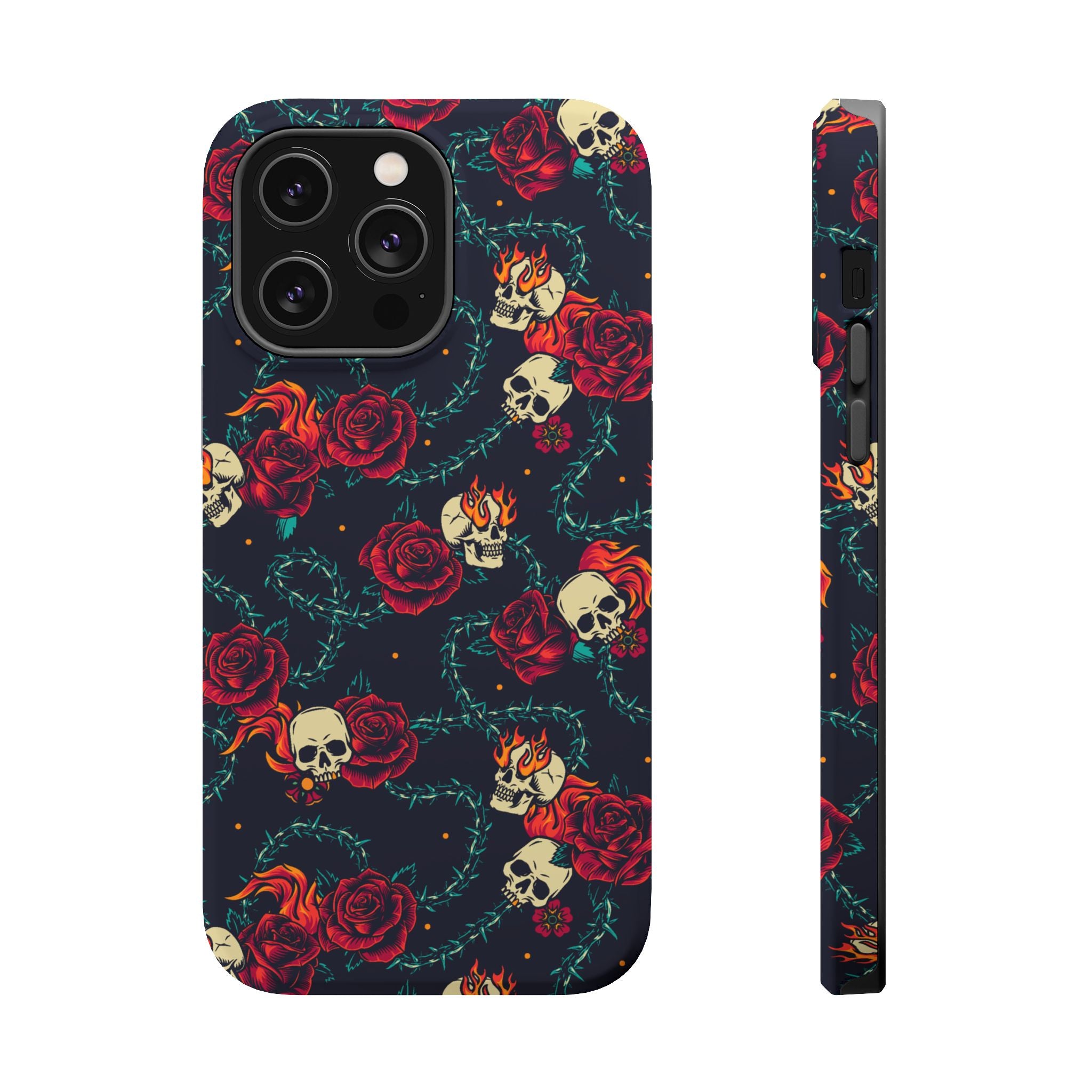 Skulls & Roses - Tough MagSafe Case