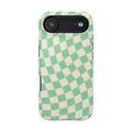 Pistachio Checkers - Tough MagSafe Case
