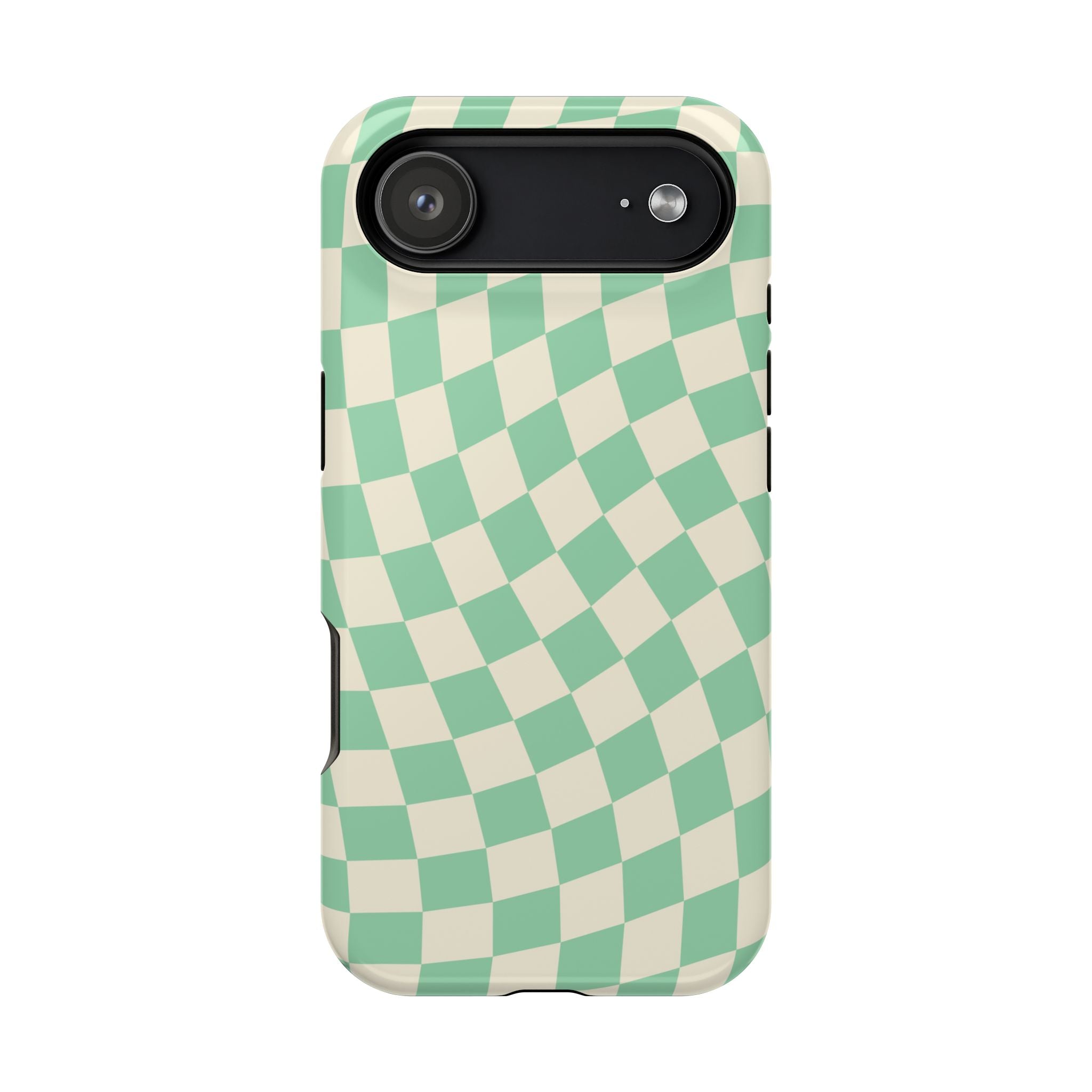 Pistachio Checkers - Tough MagSafe Case