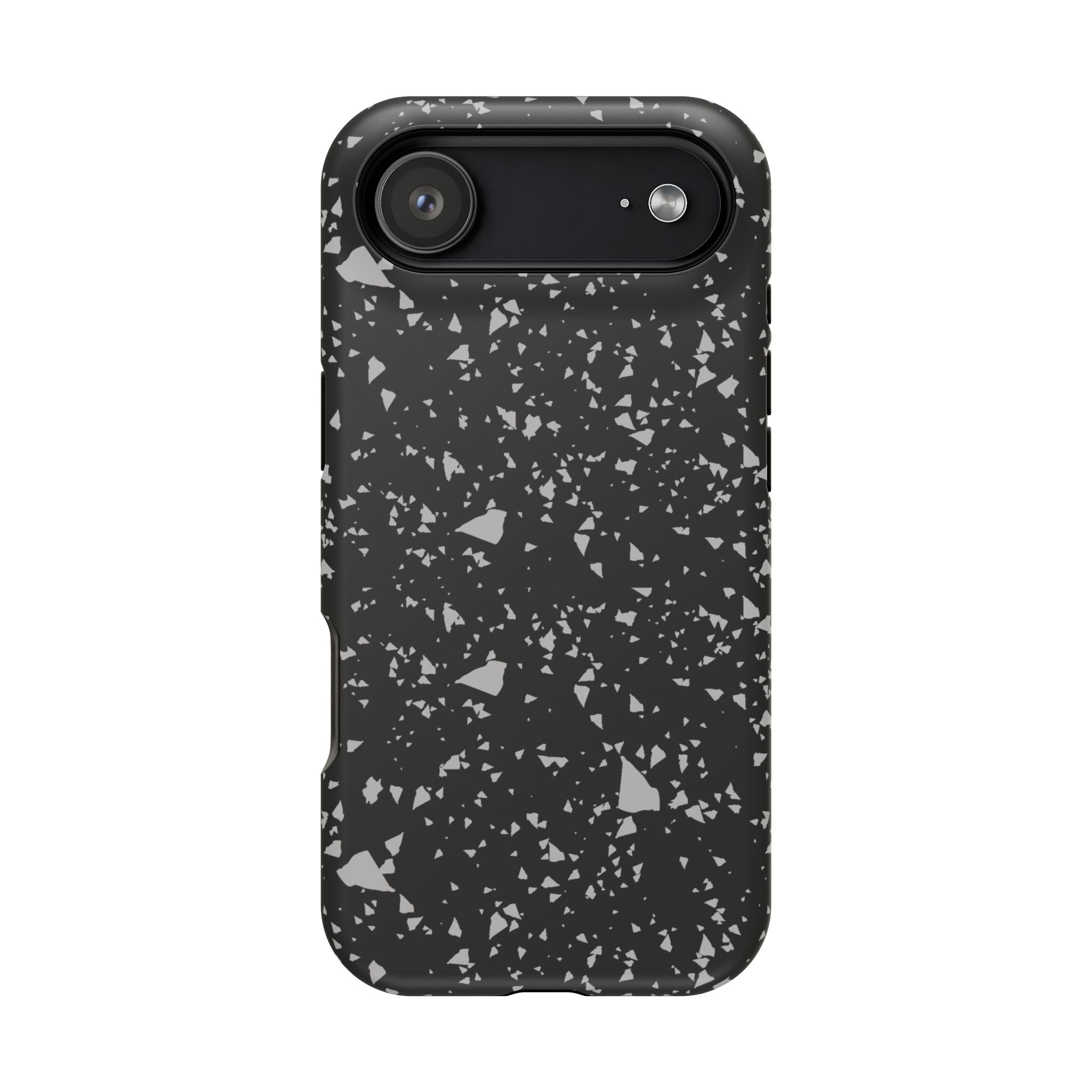 Black Terrazzo - Tough MagSafe Case
