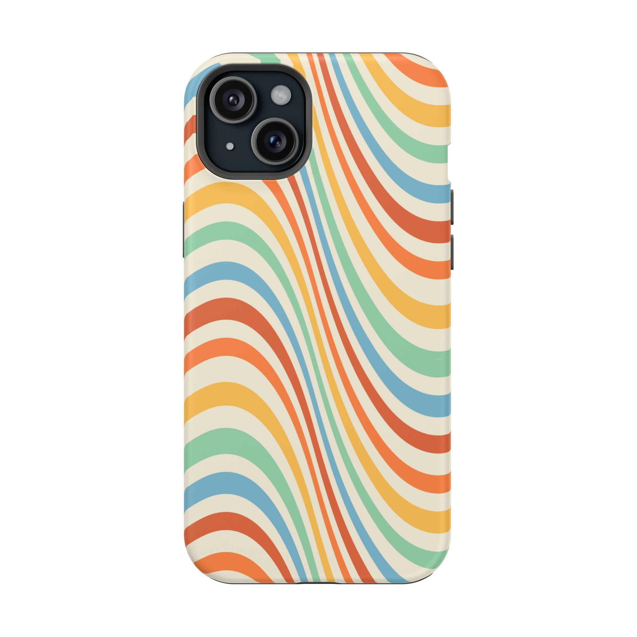 Retro Swirl - Tough MagSafe Case