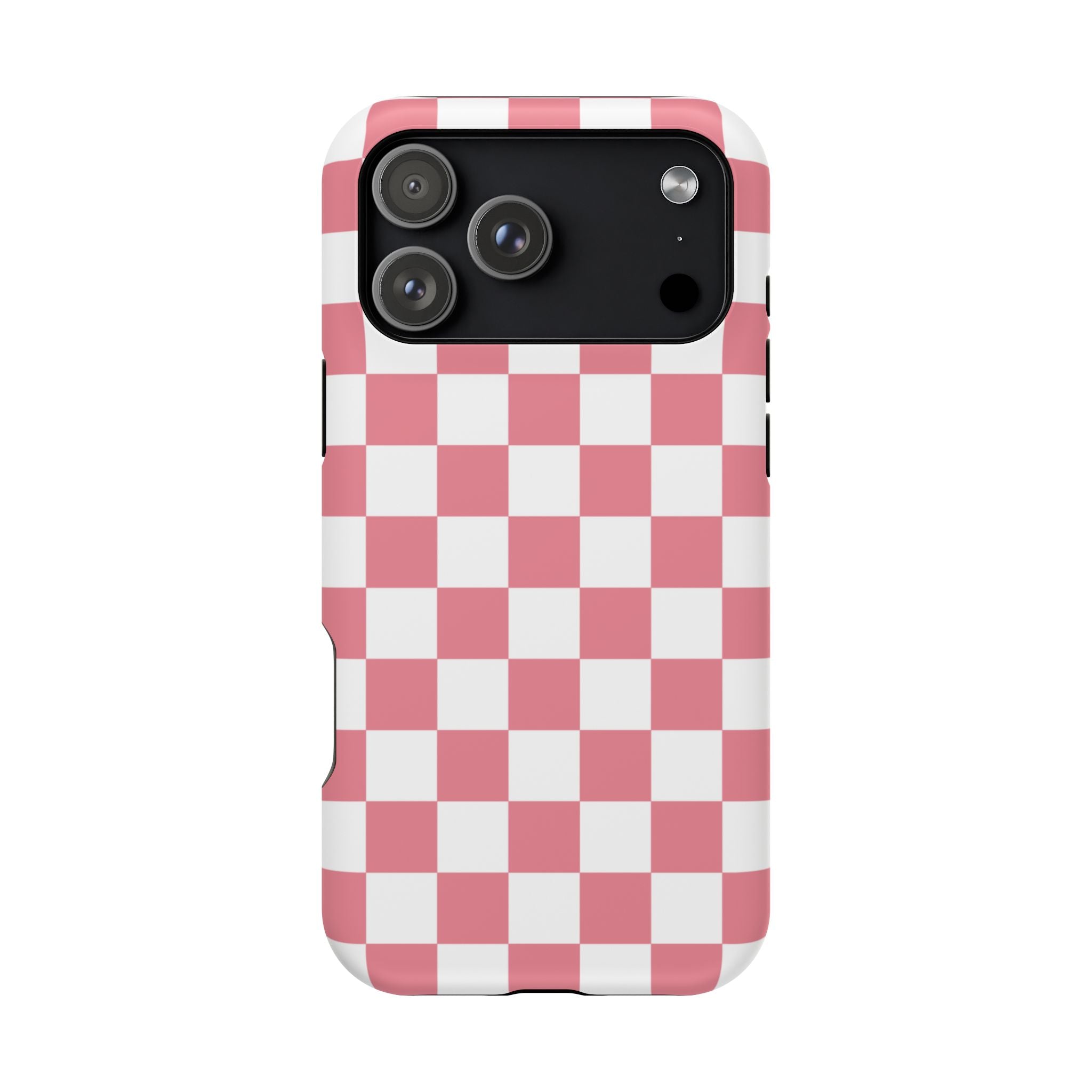 Pink Checkers - Tough MagSafe Case
