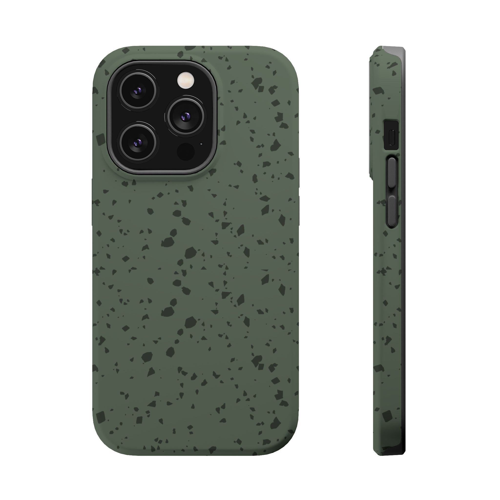 Olive Terrazzo - Tough MagSafe Case
