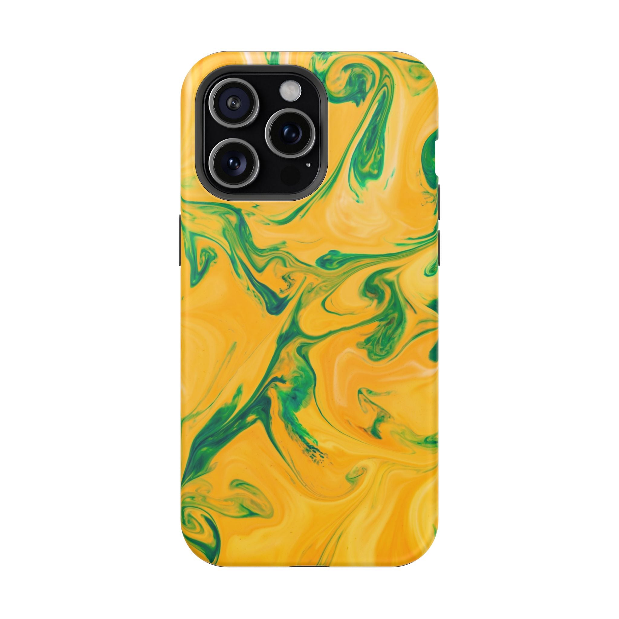 Lime Marble - Tough MagSafe Case