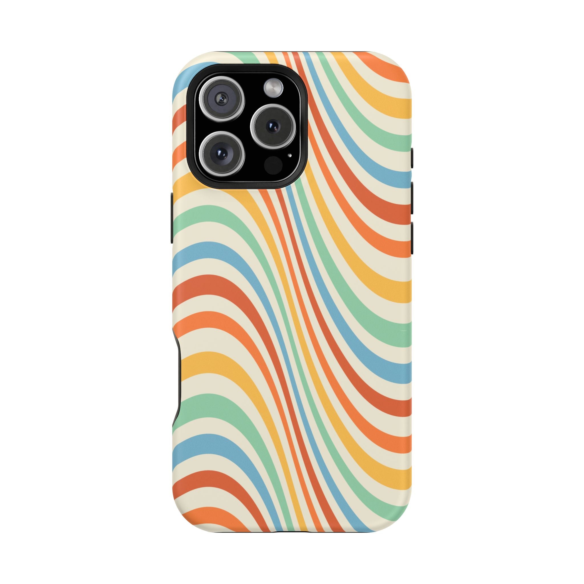 Retro Swirl - Tough MagSafe Case