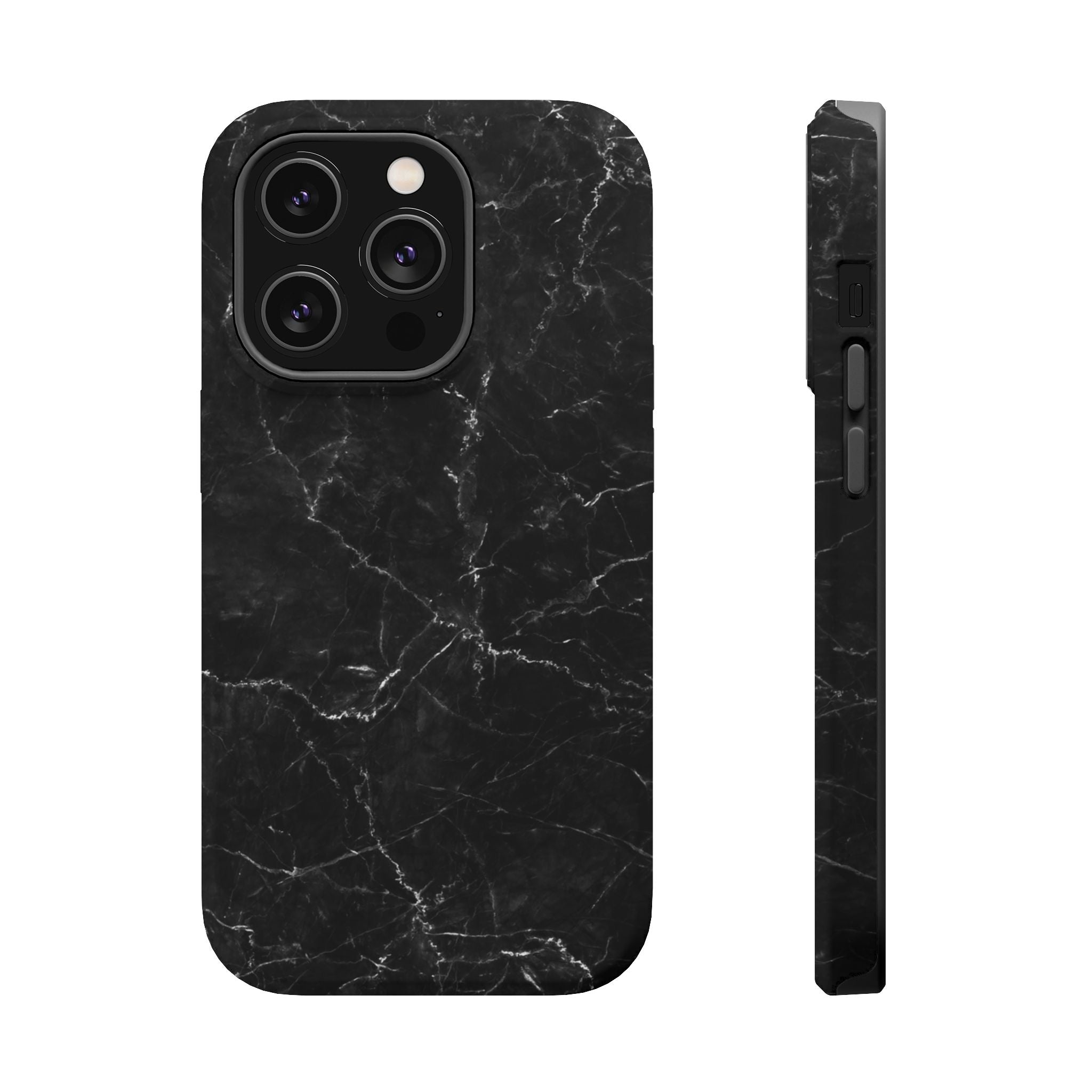 Marquina Black - Tough MagSafe Case
