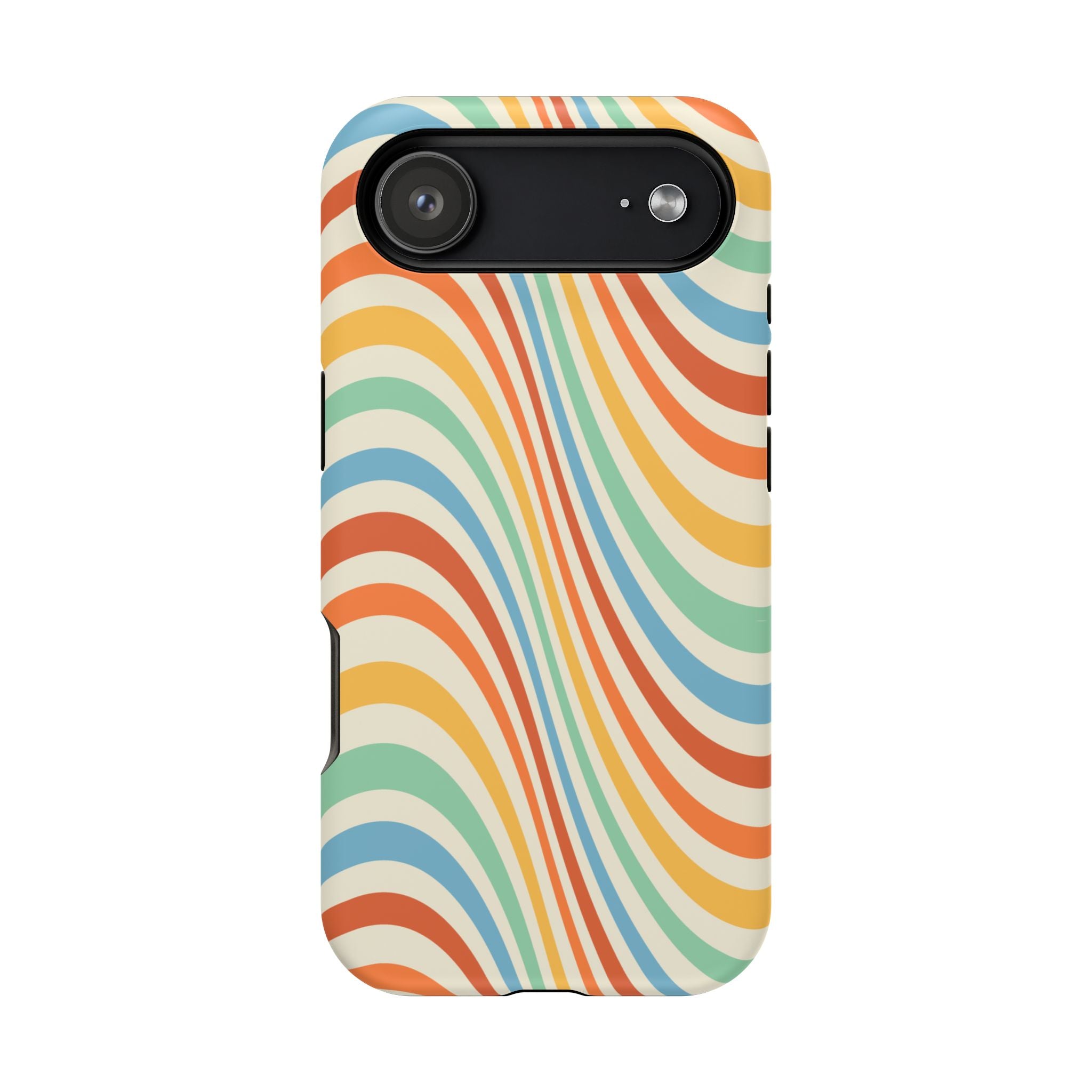 Retro Swirl - Tough MagSafe Case