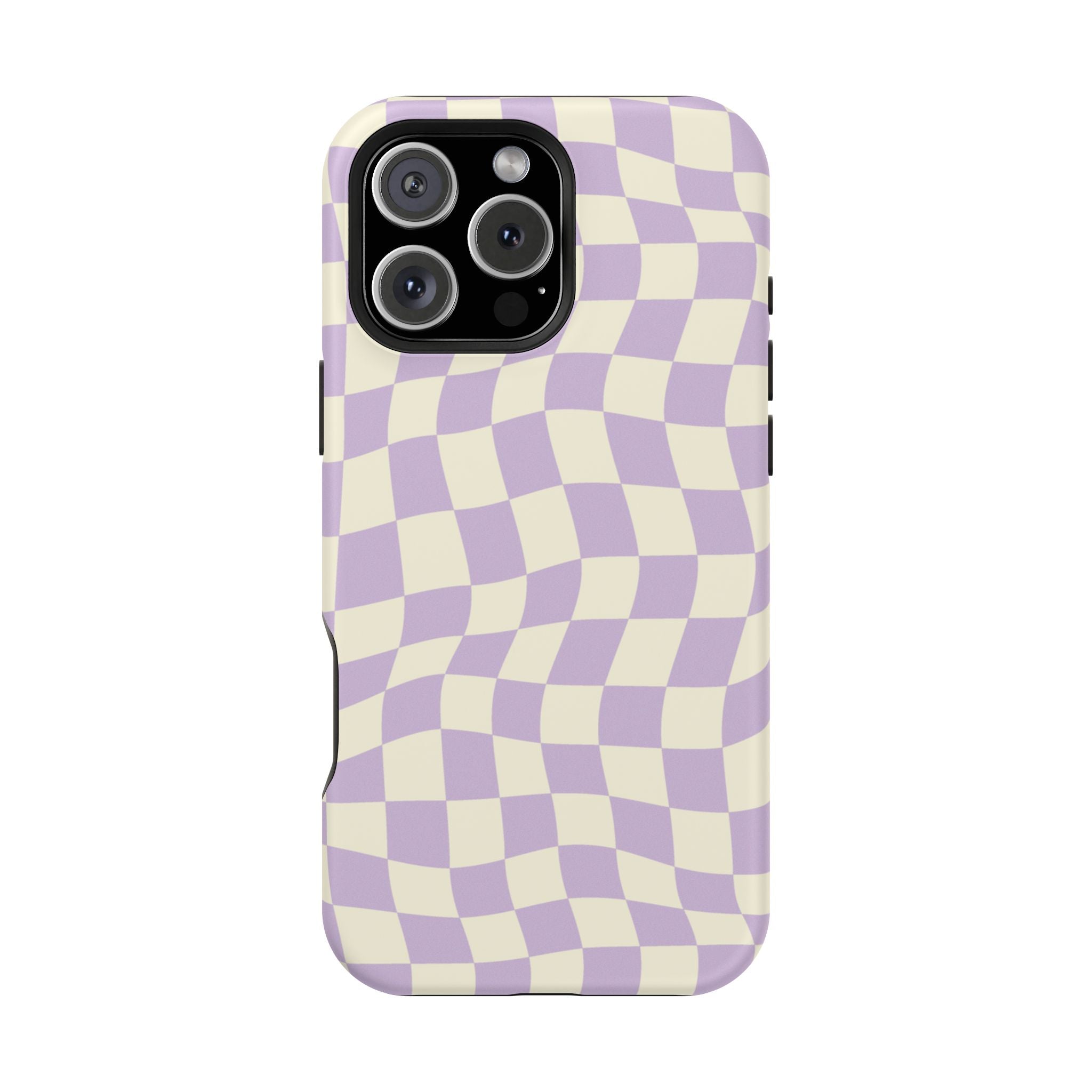 Lavender Checkers - Tough MagSafe Case