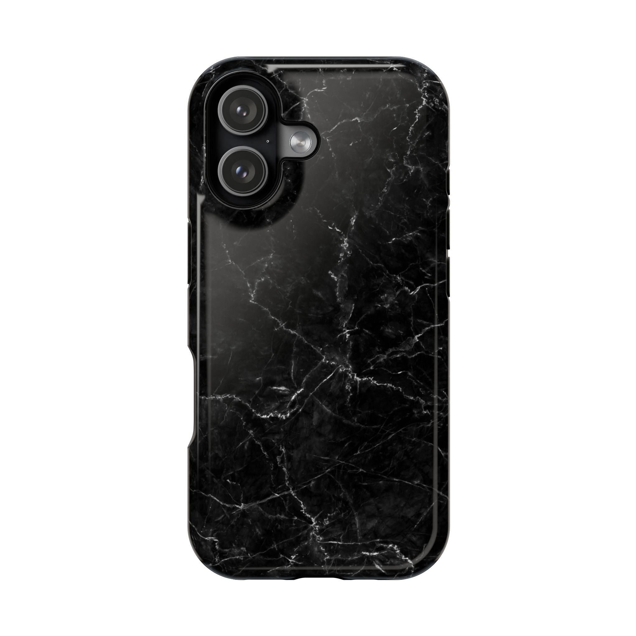 Marquina Black - Tough MagSafe Case