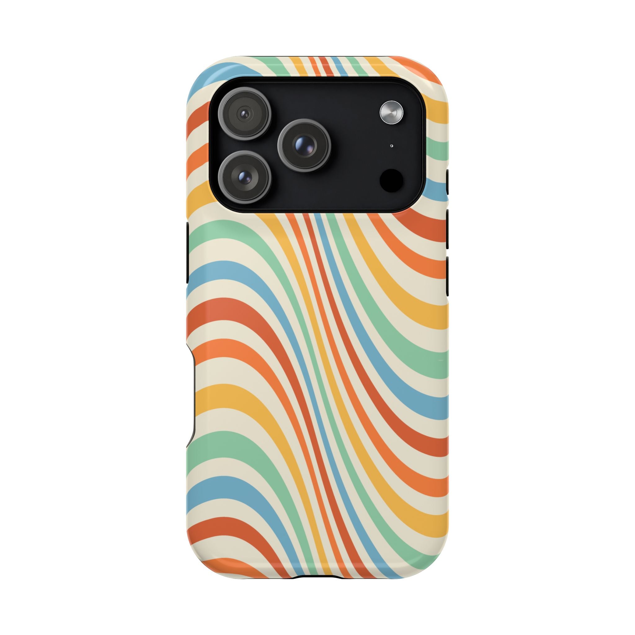 Retro Swirl - Tough MagSafe Case
