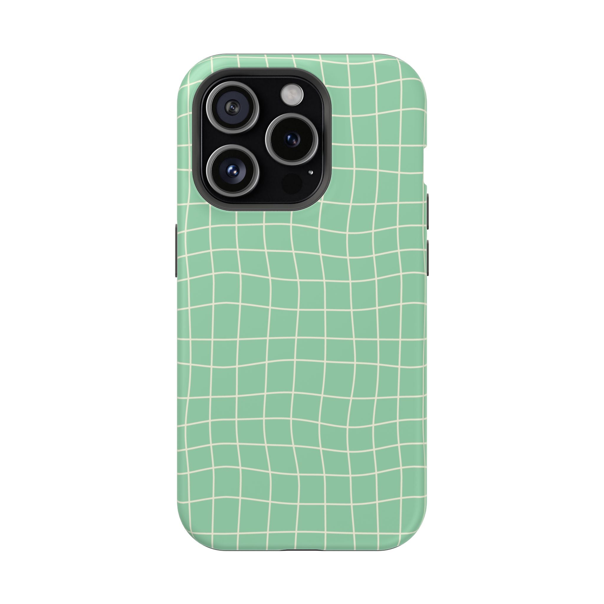 Pistachio Grid - Tough MagSafe Case