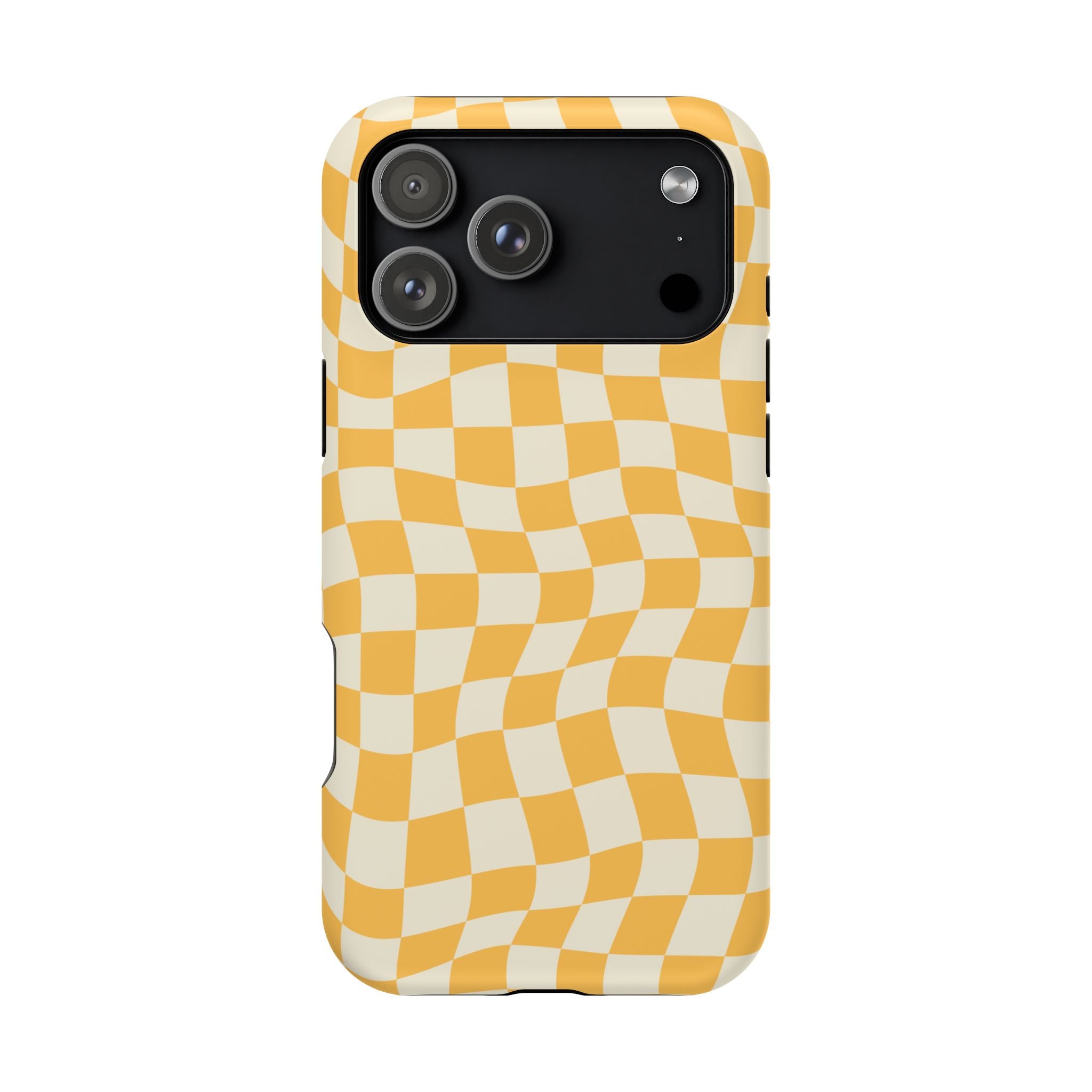 Lime Checkers - Tough MagSafe Case