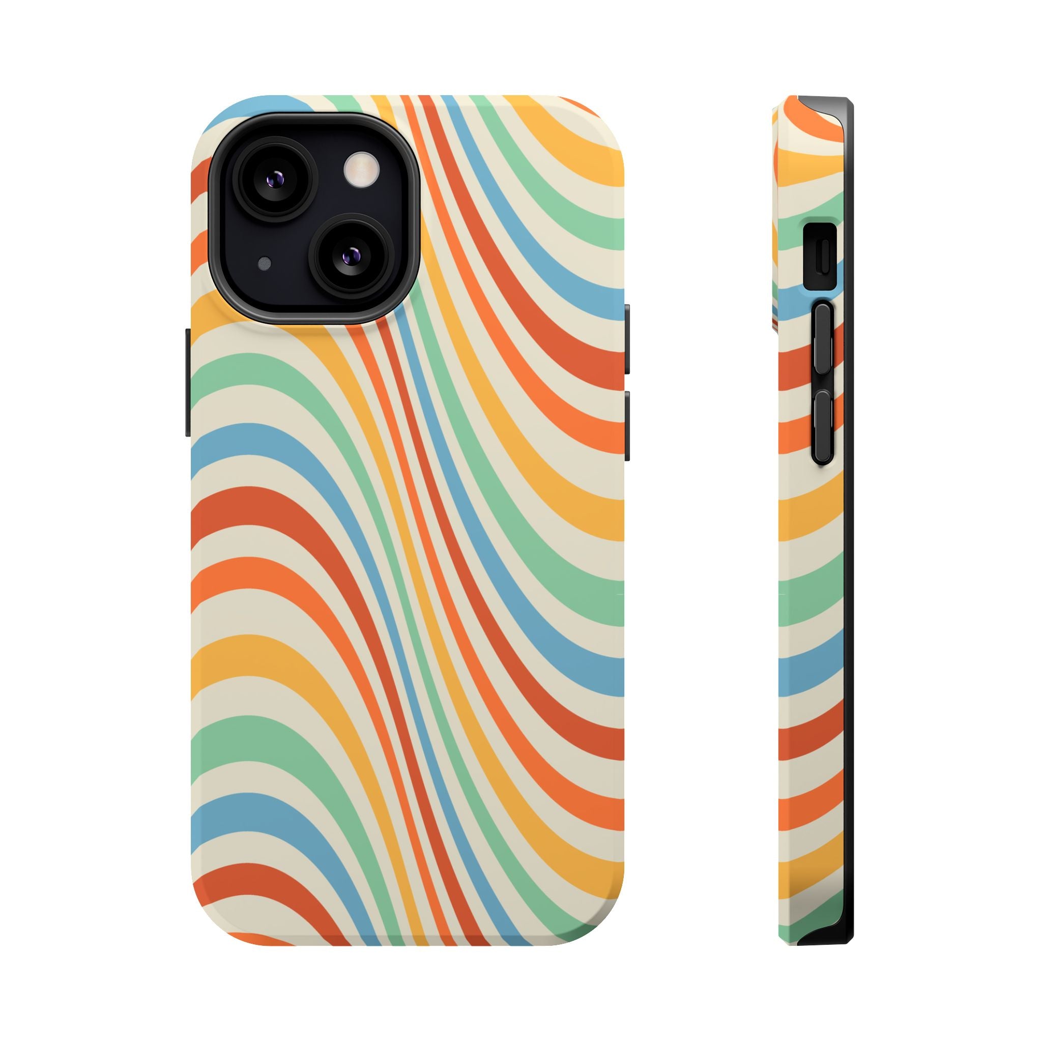Retro Swirl - Tough MagSafe Case