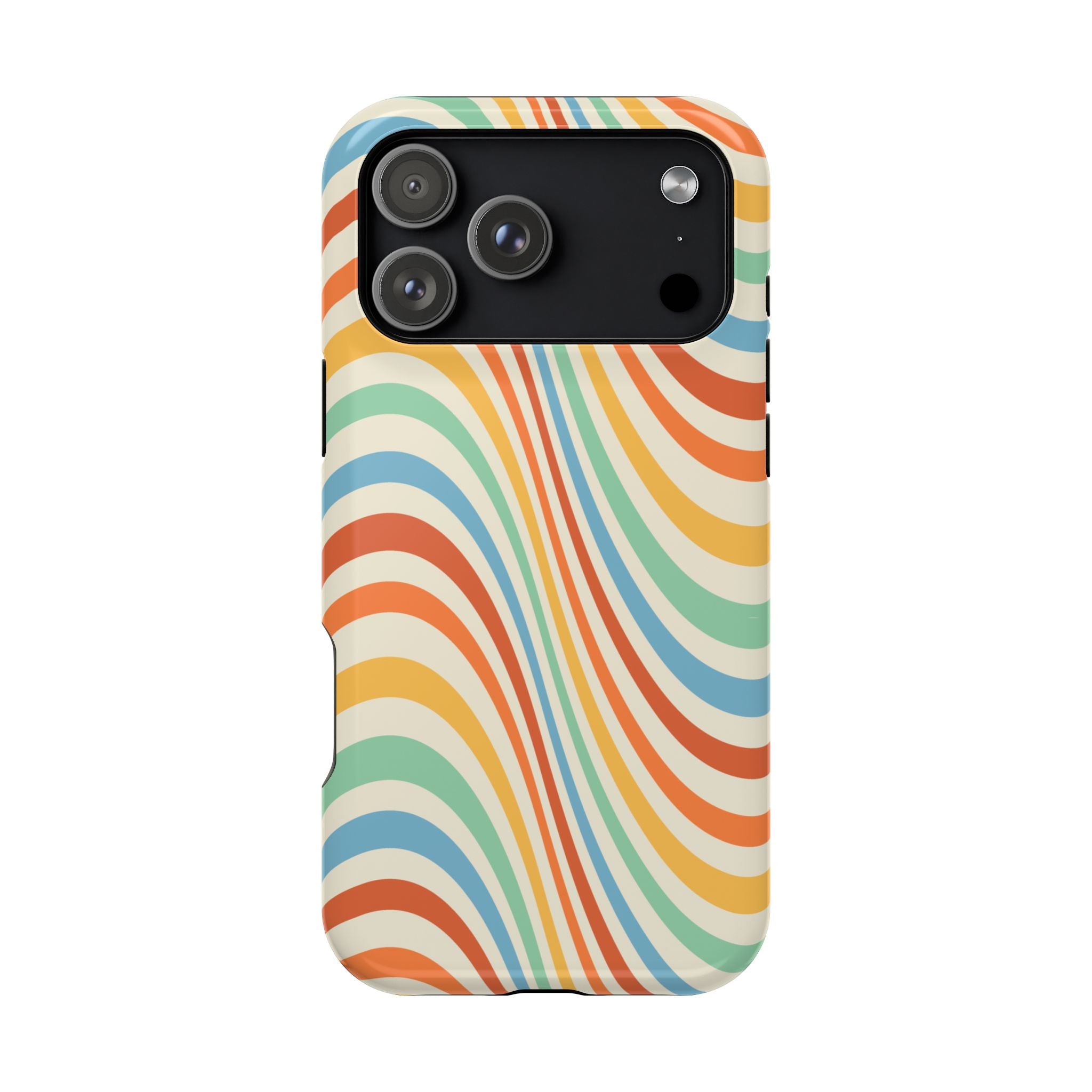 Retro Swirl - Tough MagSafe Case