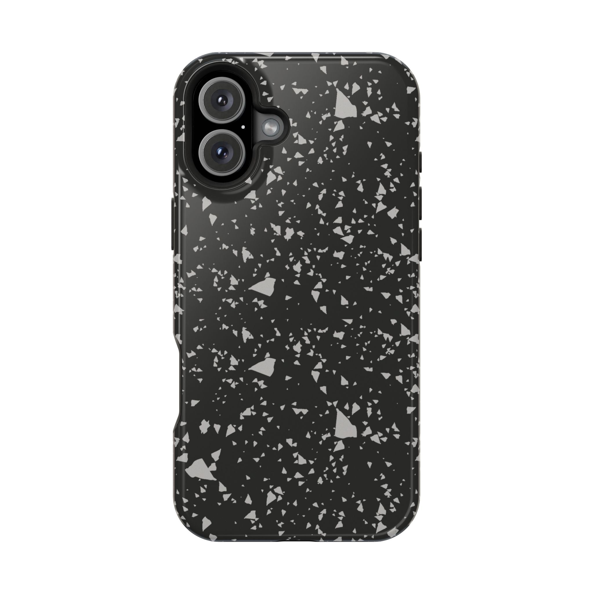 Black Terrazzo - Tough MagSafe Case