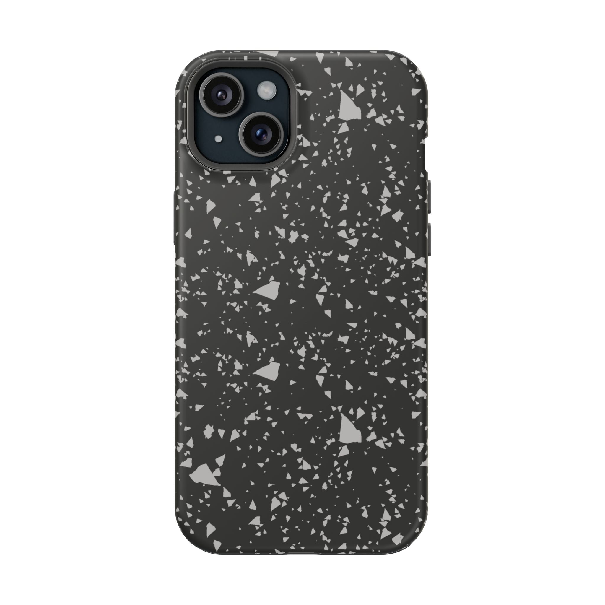 Black Terrazzo - Tough MagSafe Case