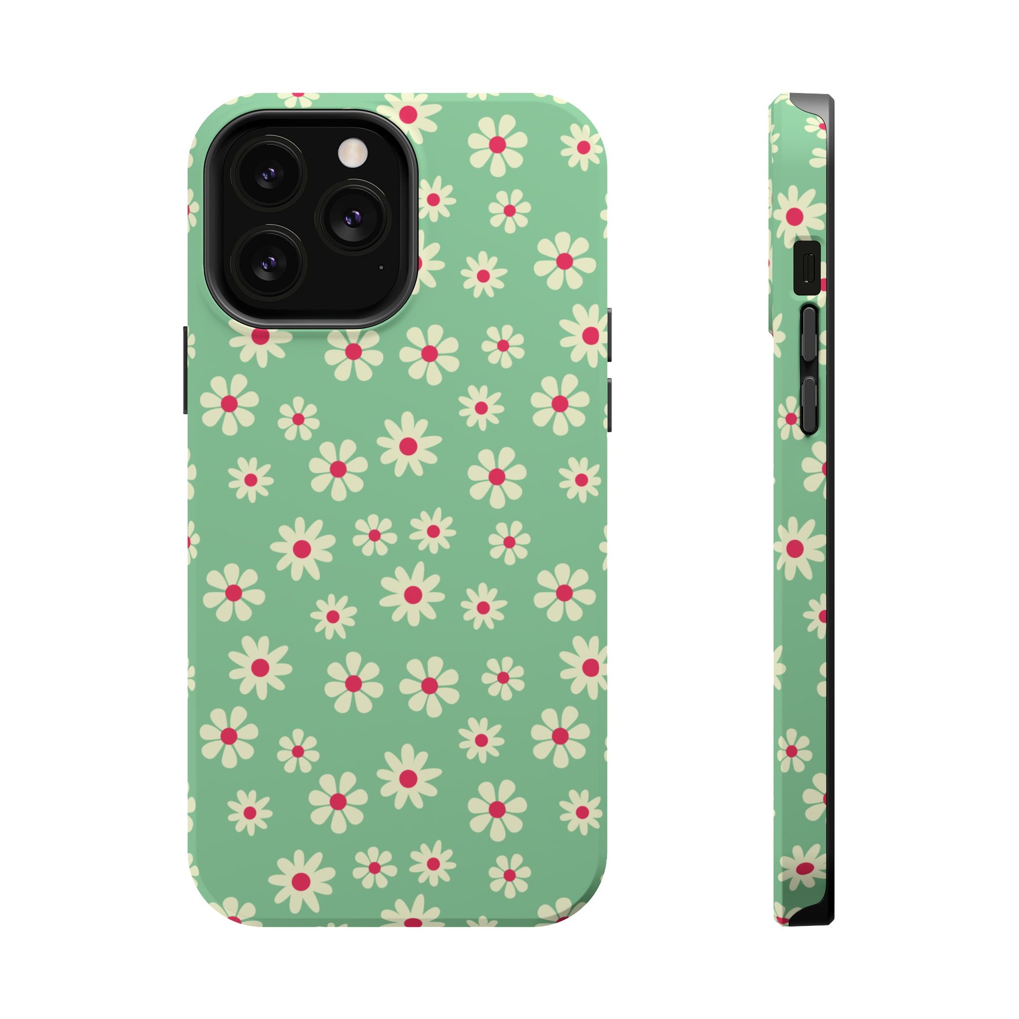 Retro Floral - Tough MagSafe Case