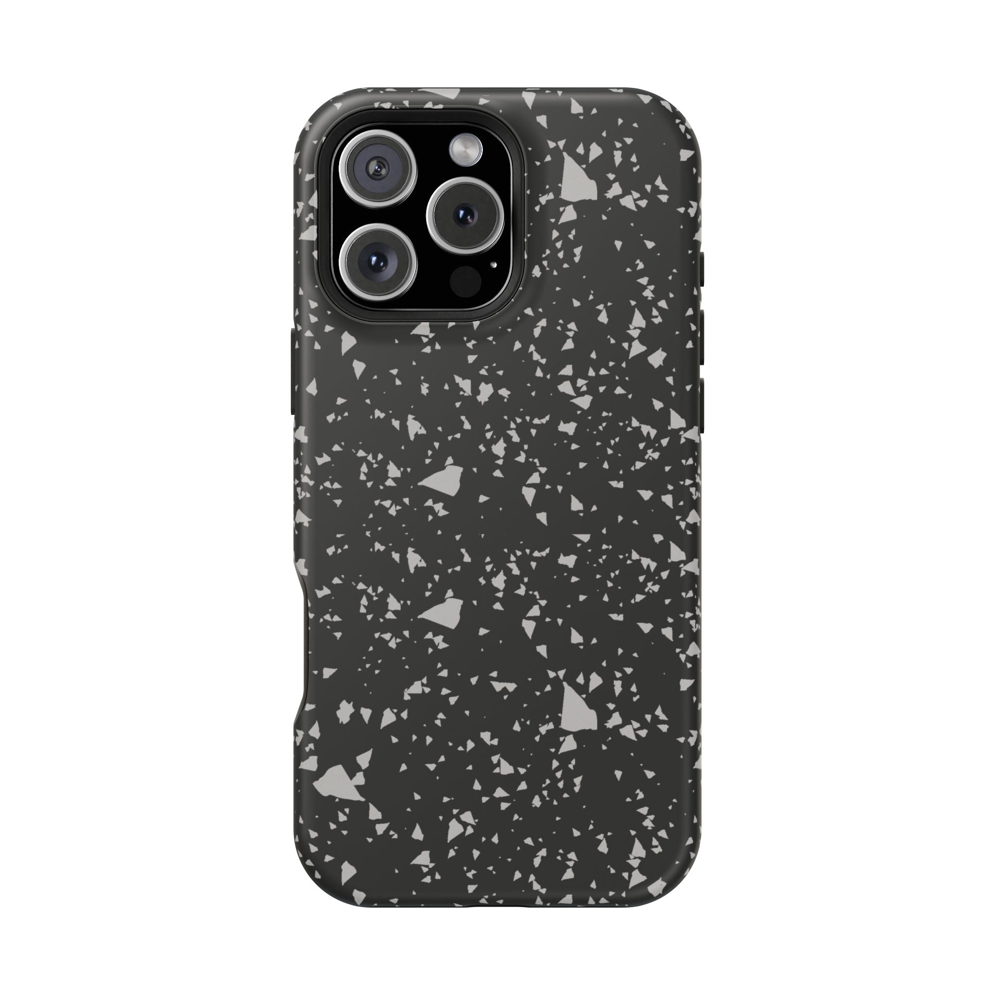 Black Terrazzo - Tough MagSafe Case