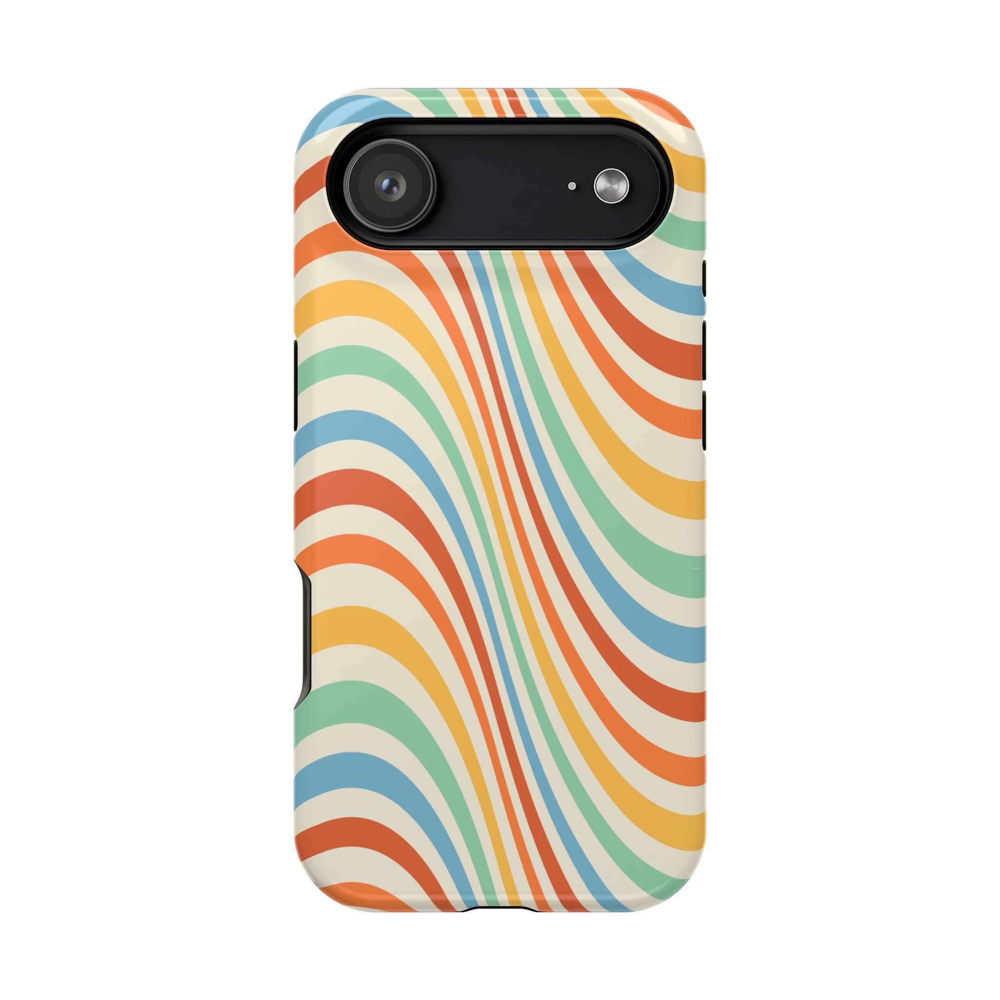Retro Swirl - Tough MagSafe Case