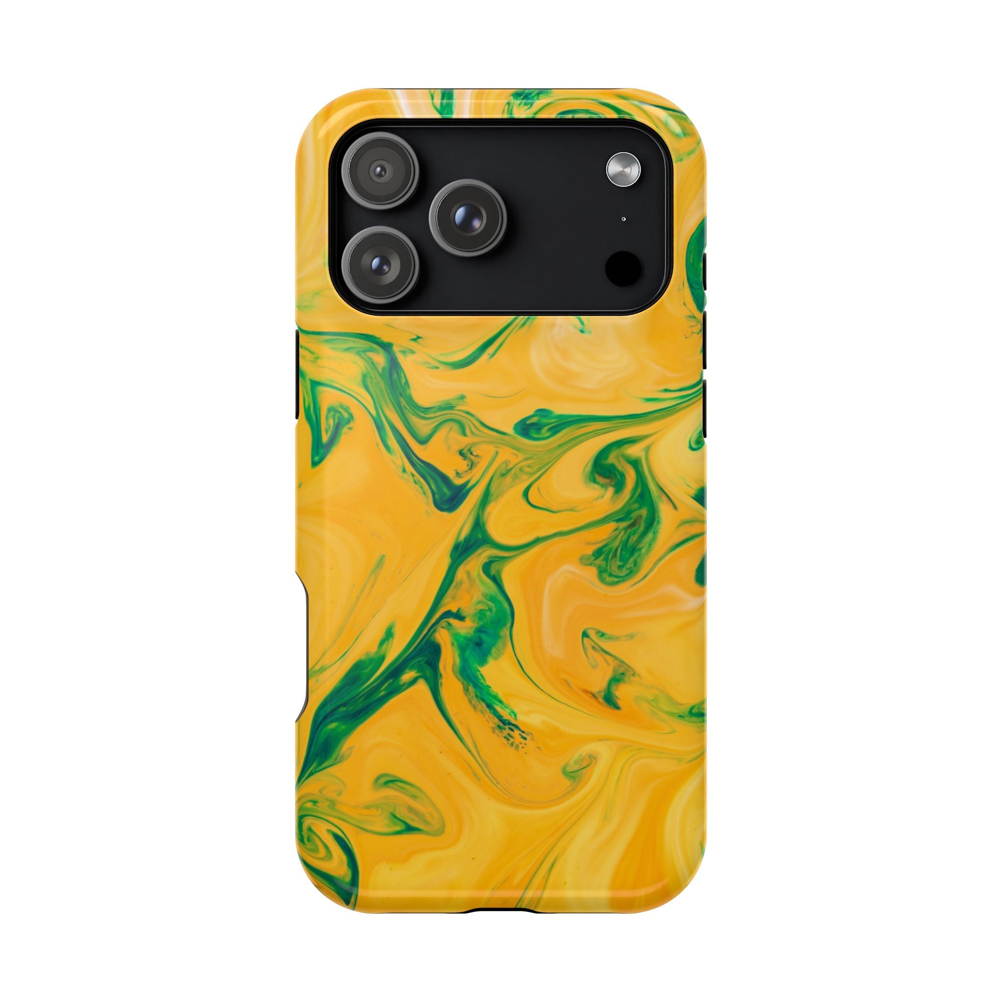Lime Marble - Tough MagSafe Case