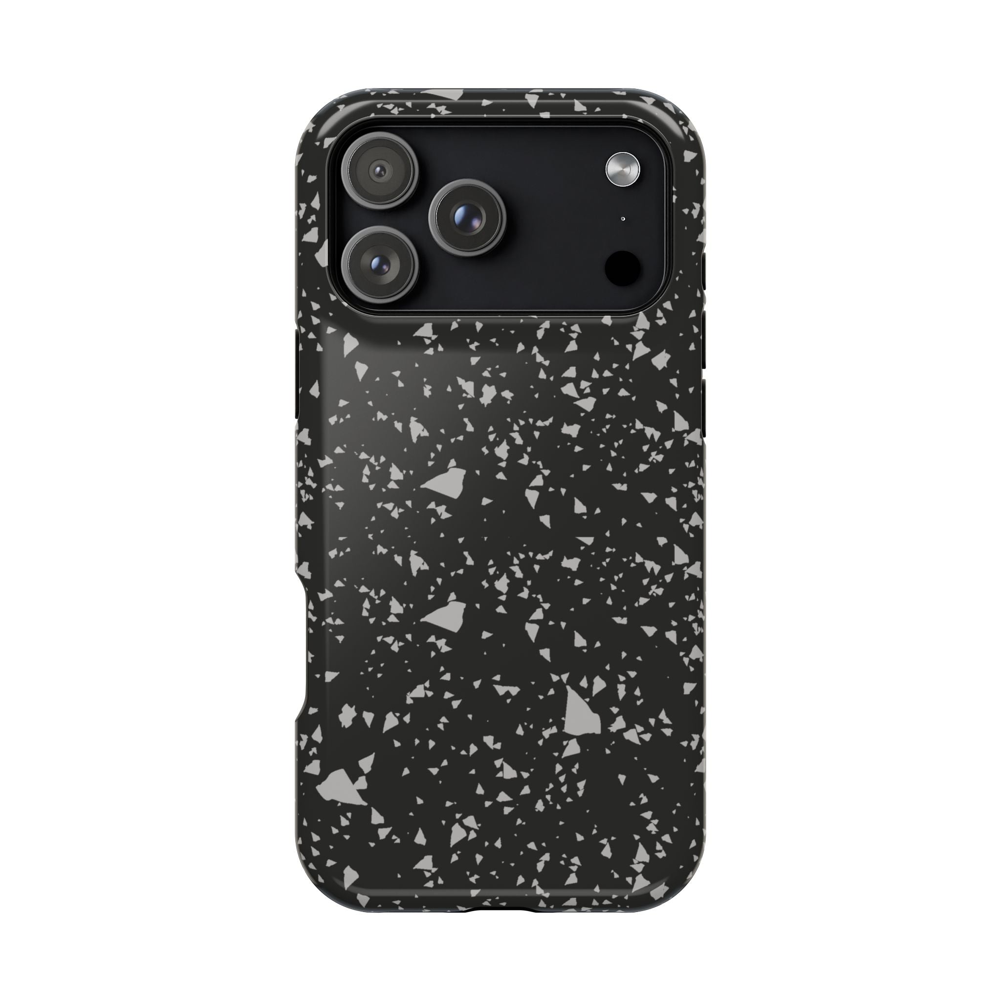 Black Terrazzo - Tough MagSafe Case