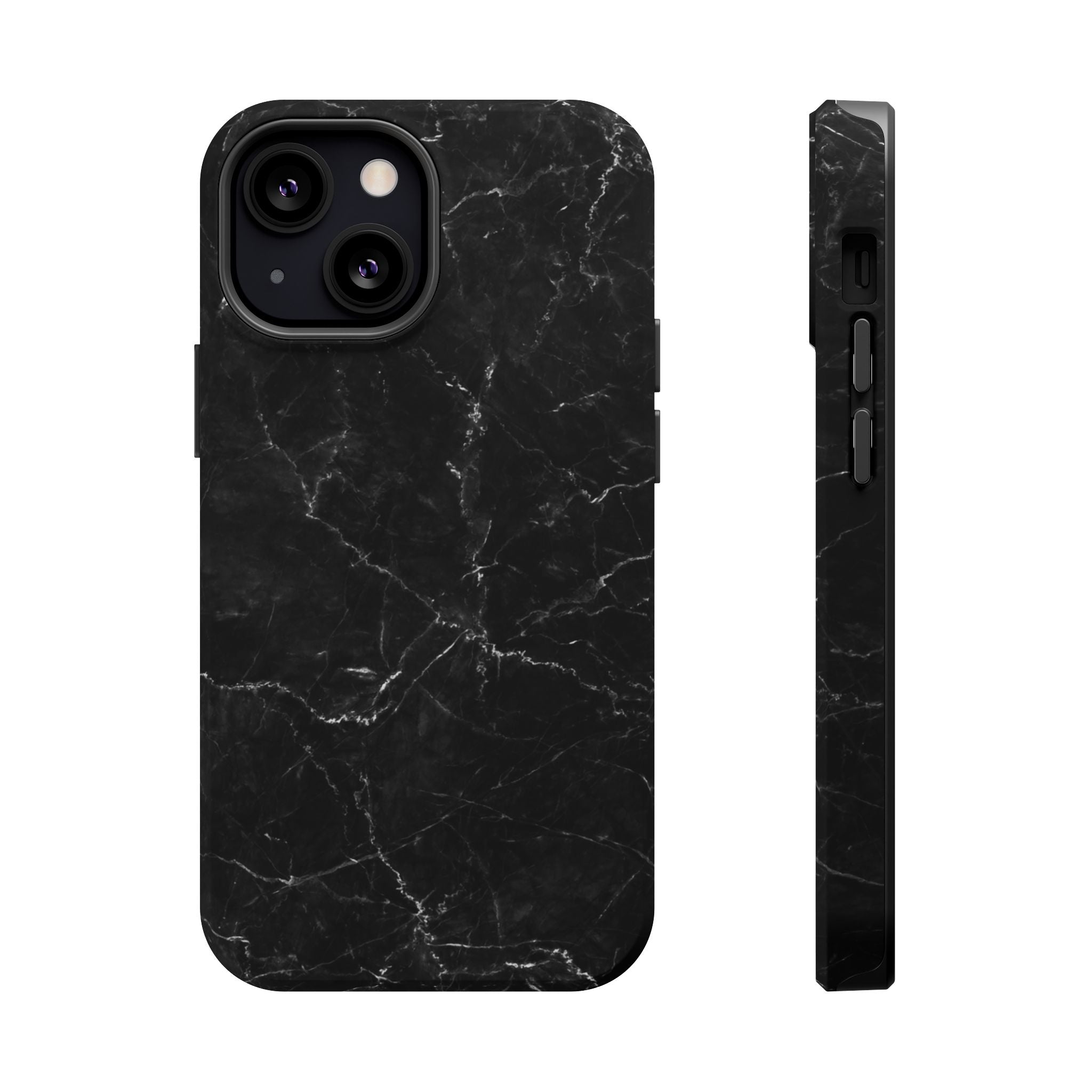 Marquina Black - Tough MagSafe Case
