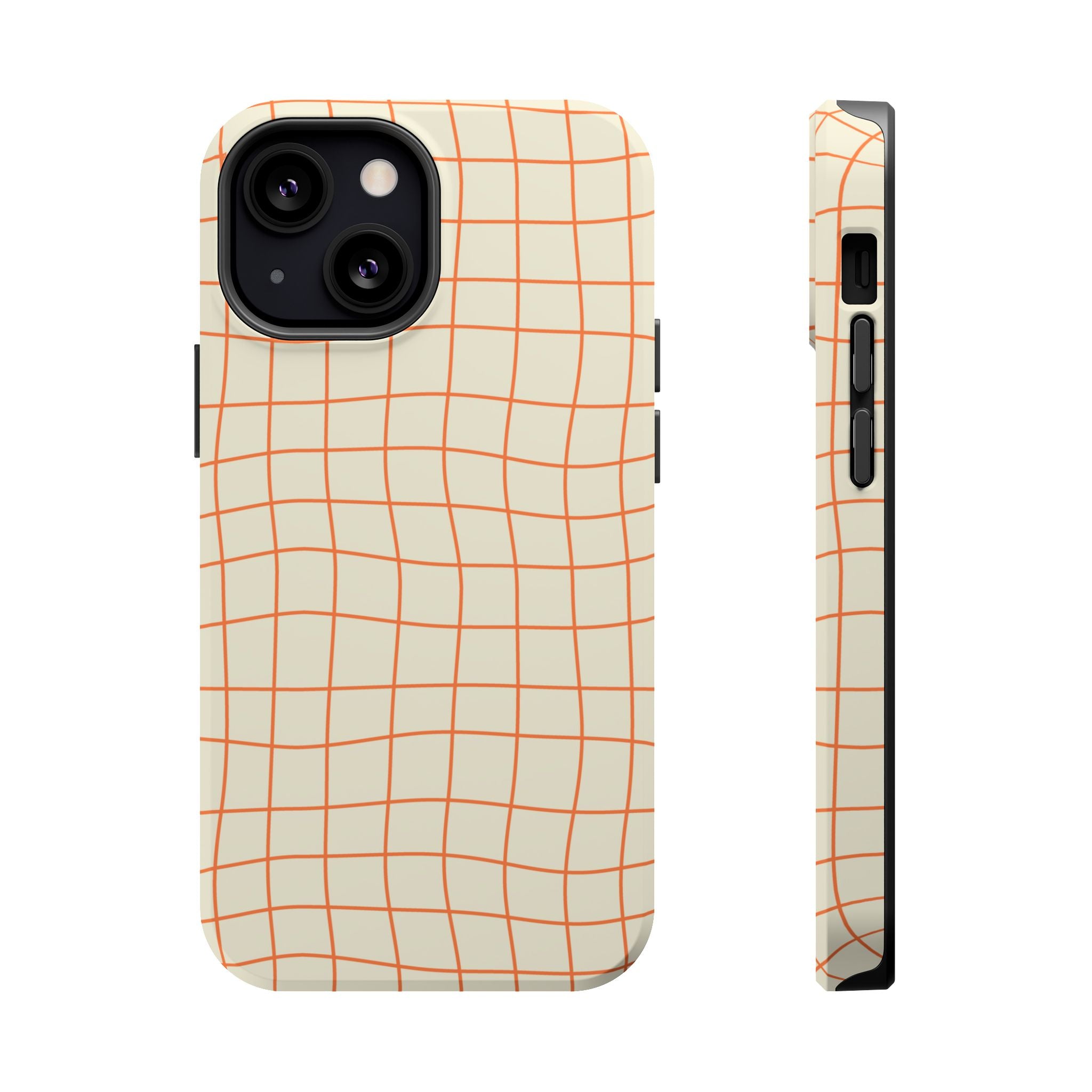 Warped Grid - Tough MagSafe Case