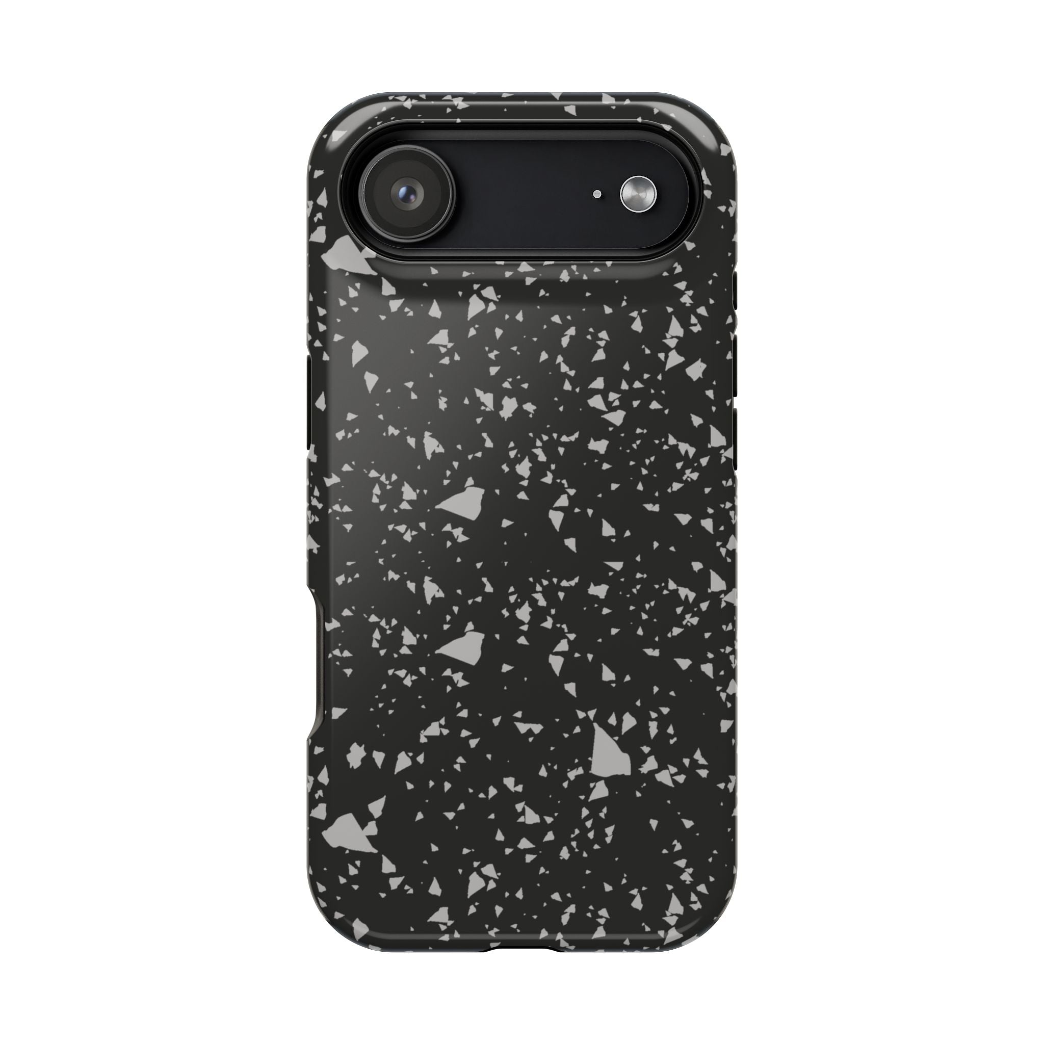 Black Terrazzo - Tough MagSafe Case