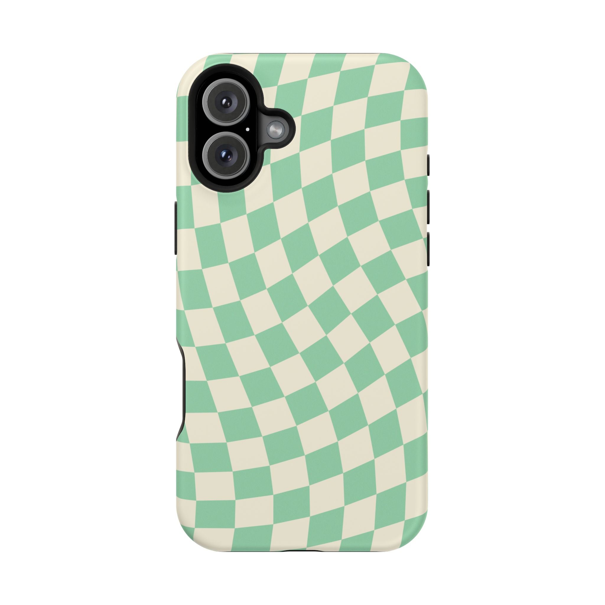 Pistachio Checkers - Tough MagSafe Case