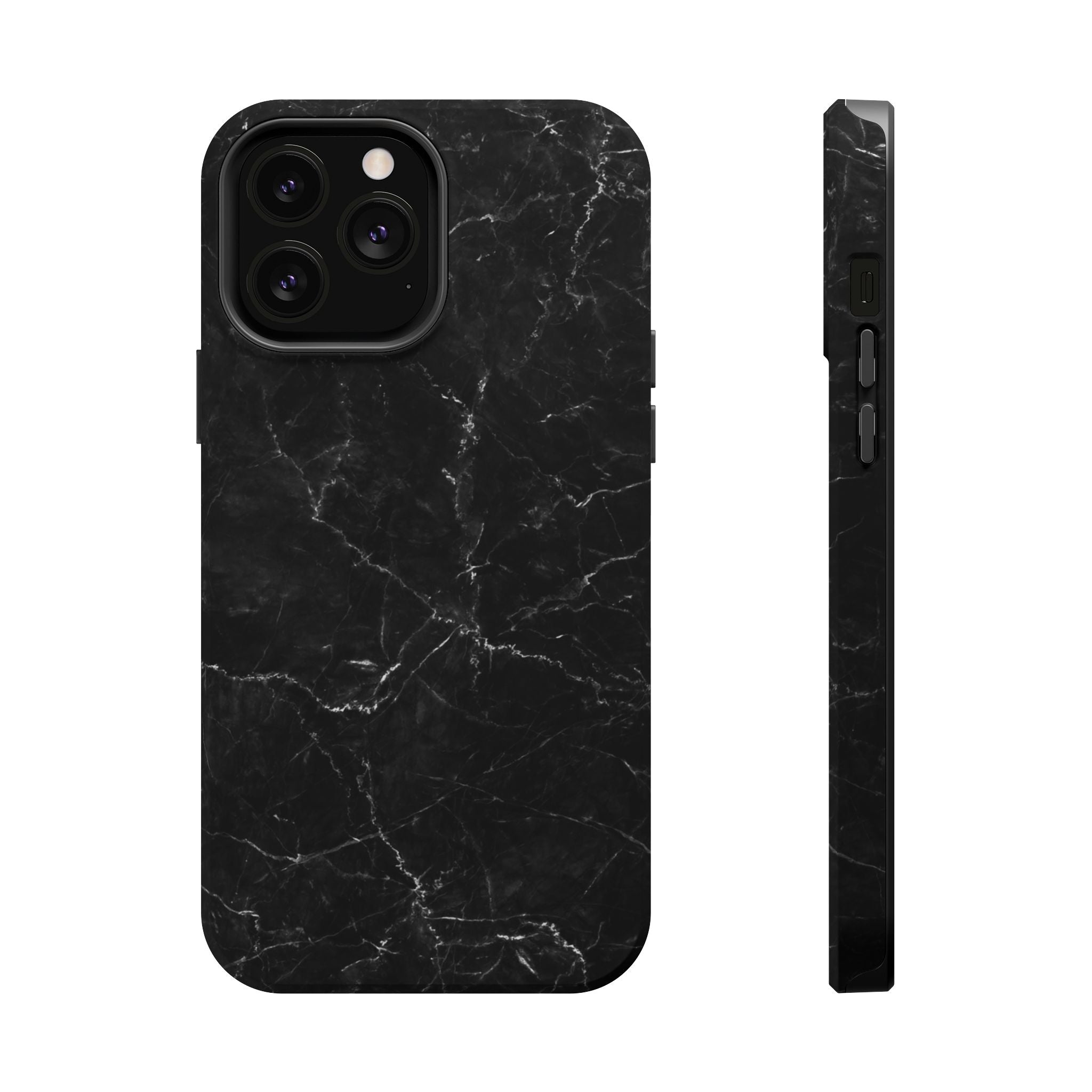 Marquina Black - Tough MagSafe Case