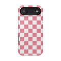 Pink Checkers - Tough MagSafe Case