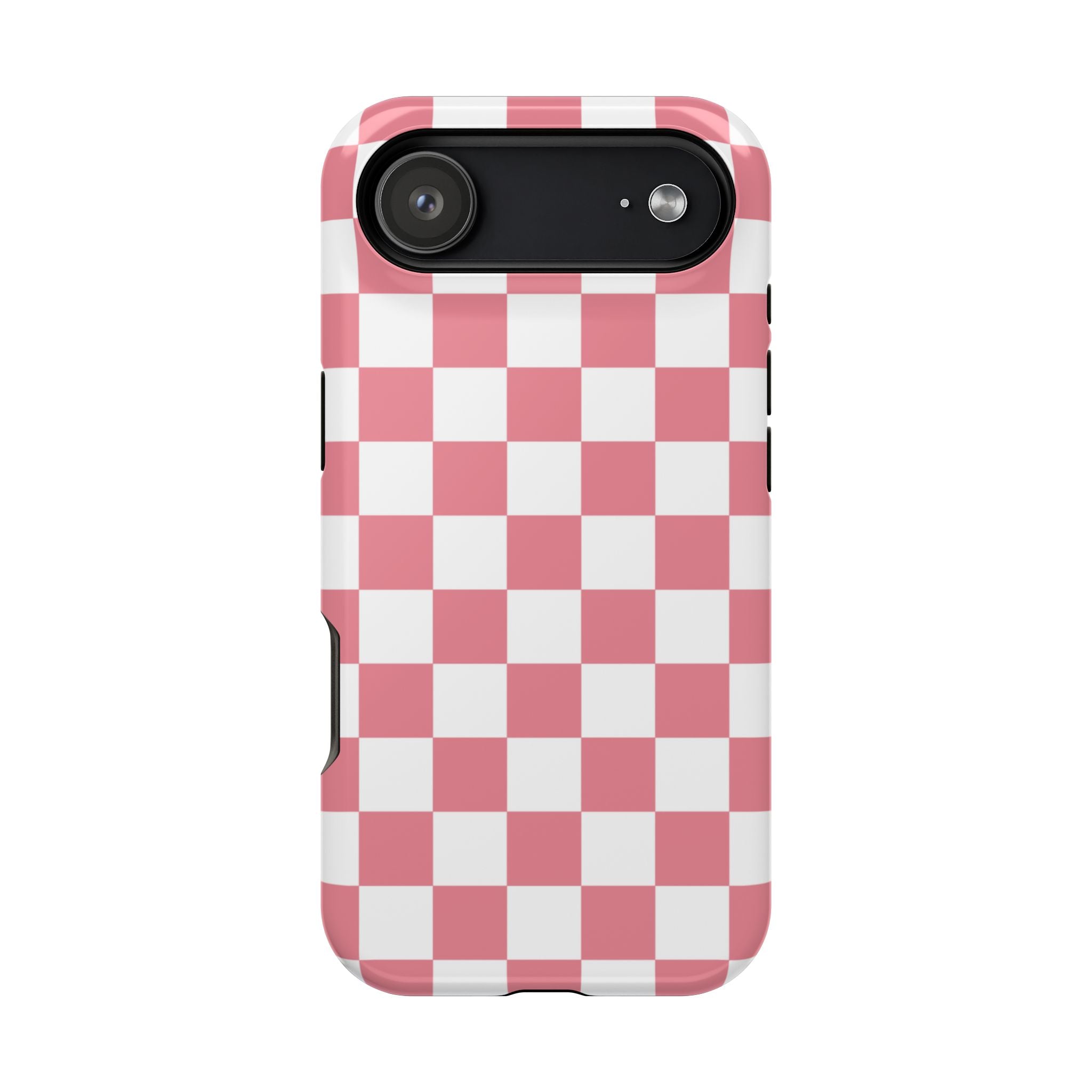 Pink Checkers - Tough MagSafe Case