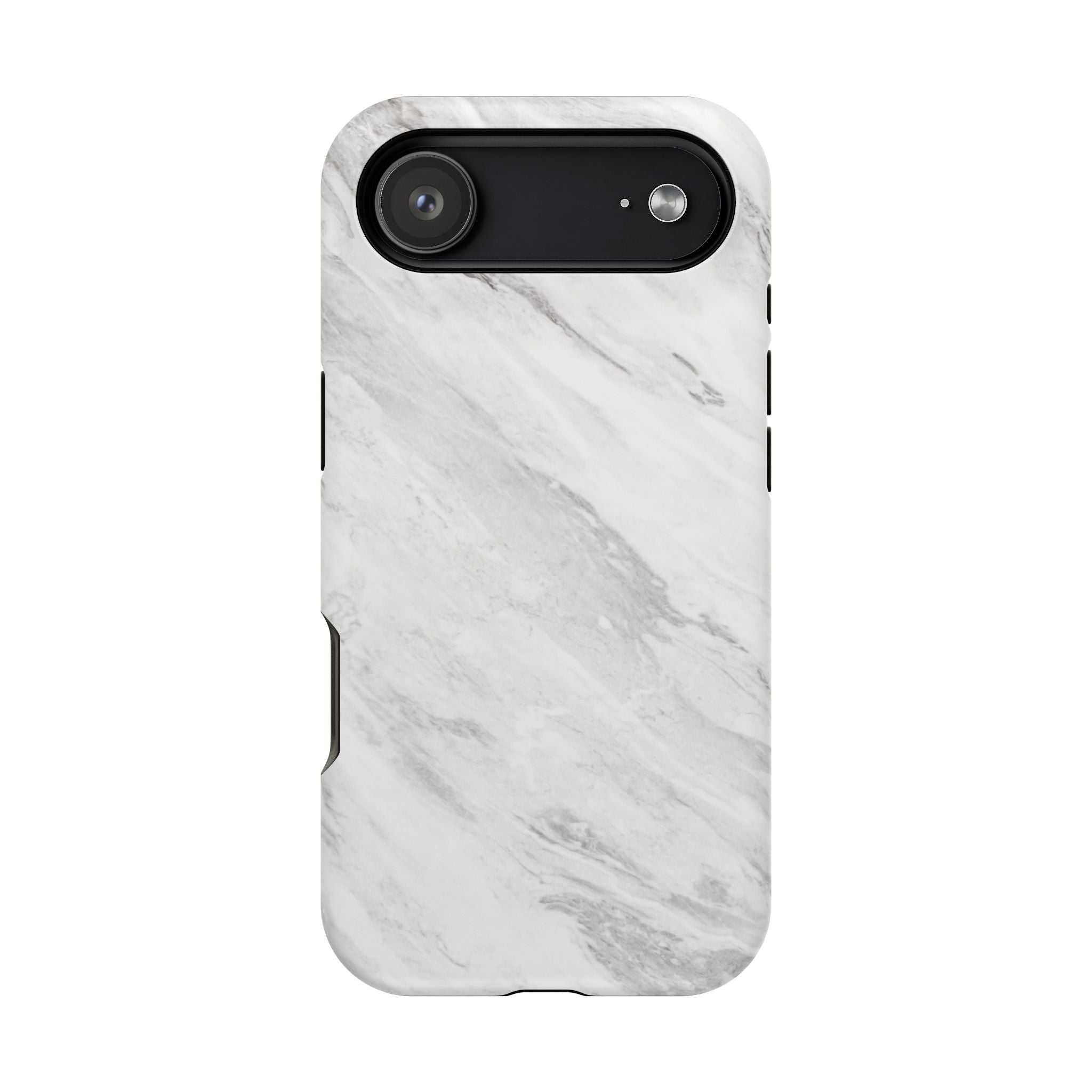White Marble - Tough MagSafe Case