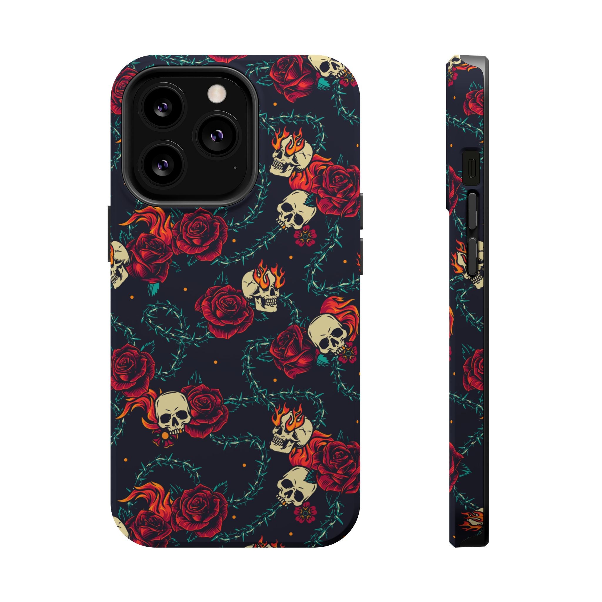 Skulls & Roses - Tough MagSafe Case