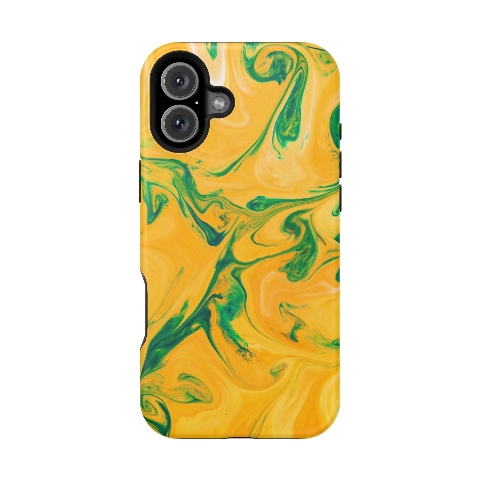 Lime Marble - Tough MagSafe Case