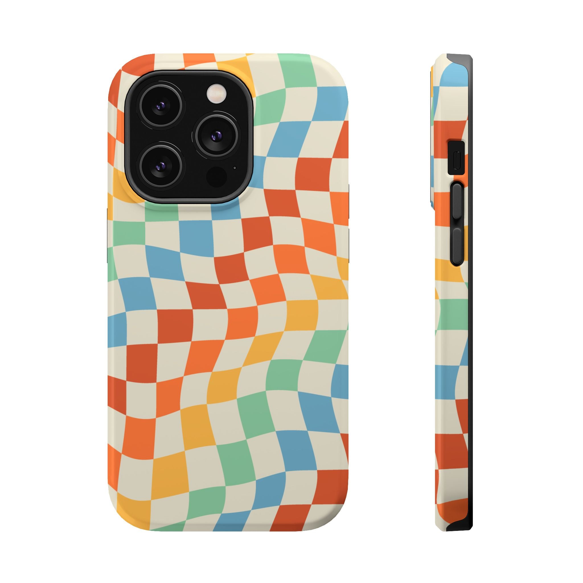 Retro Checkers - Tough MagSafe Case