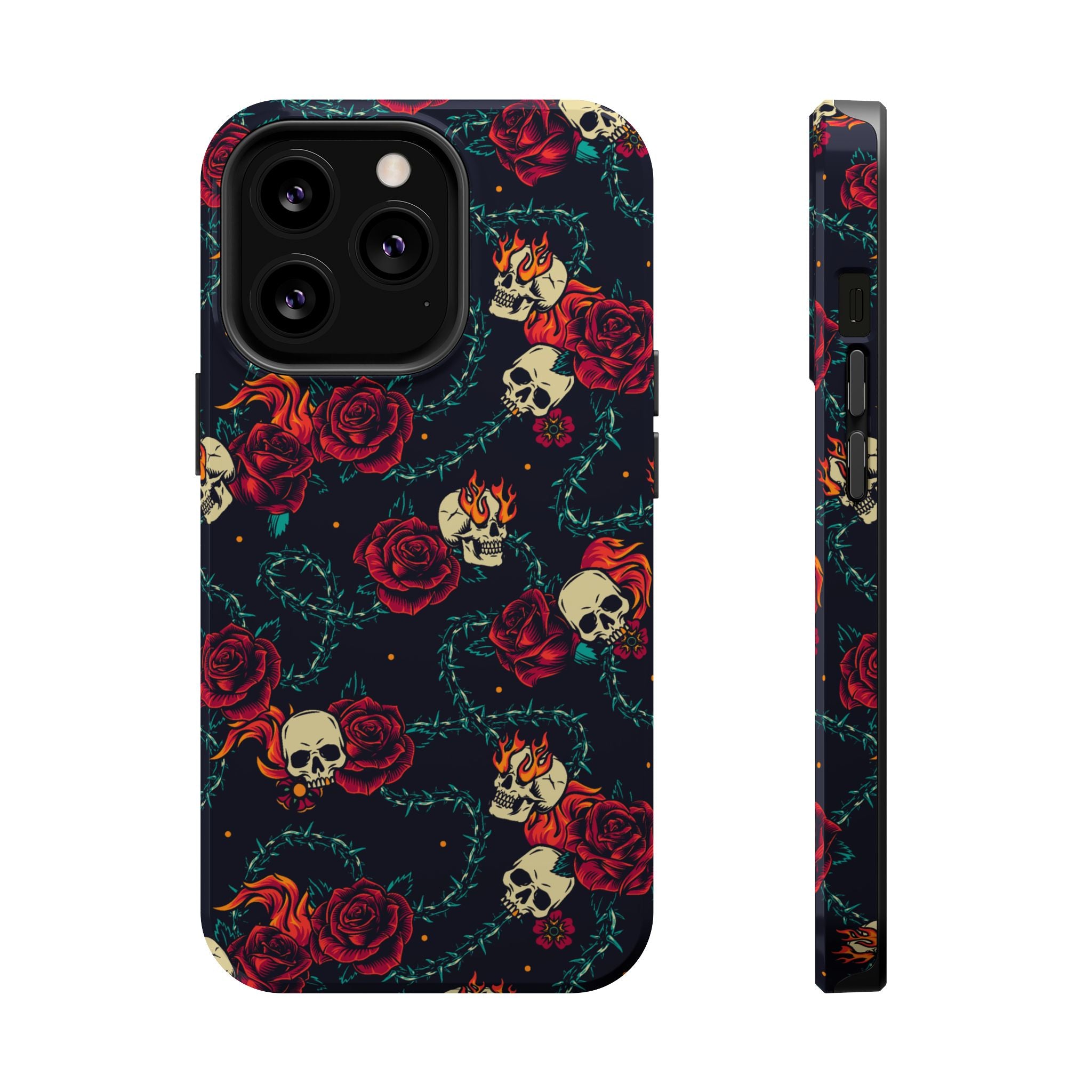 Skulls & Roses - Tough MagSafe Case