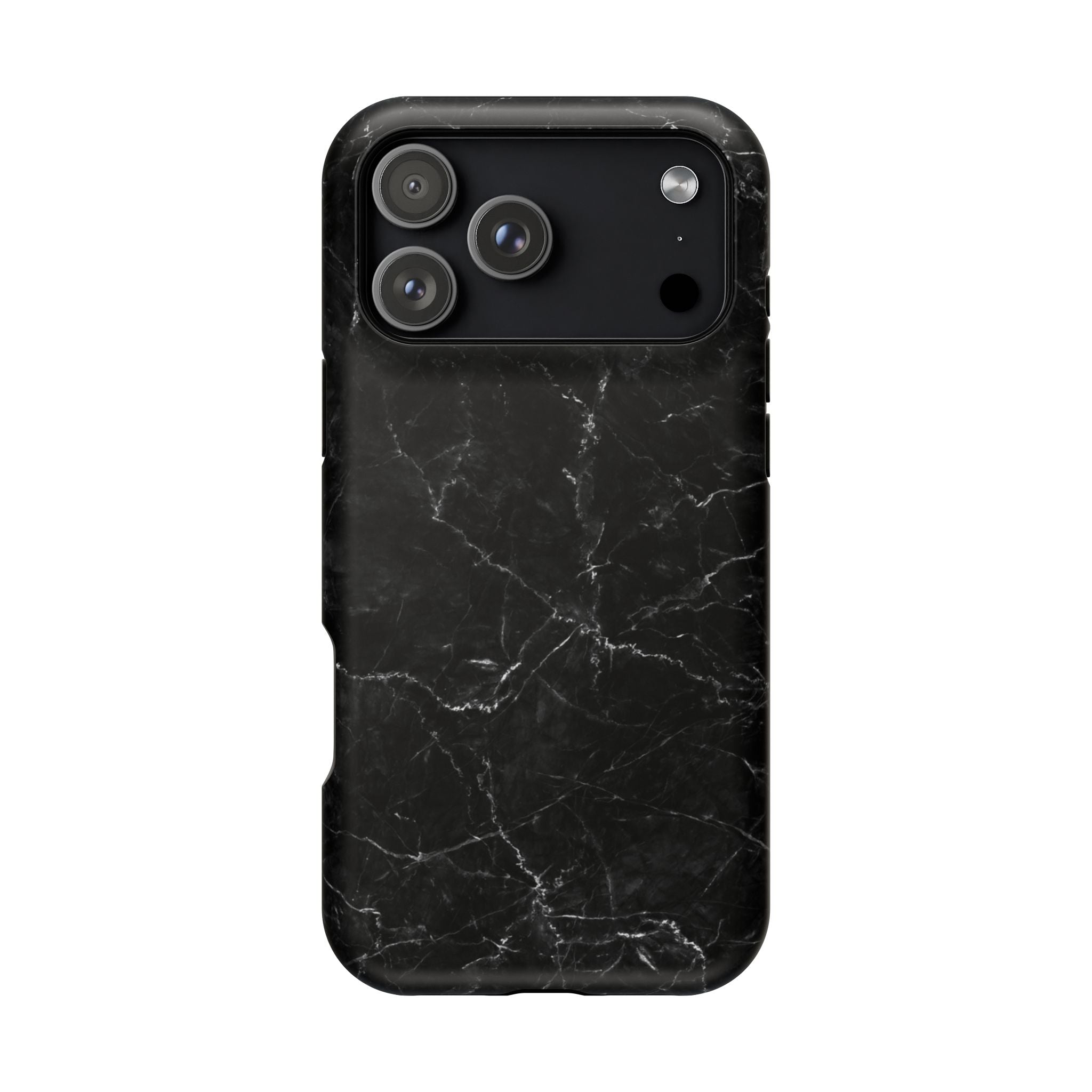 Marquina Black - Tough MagSafe Case