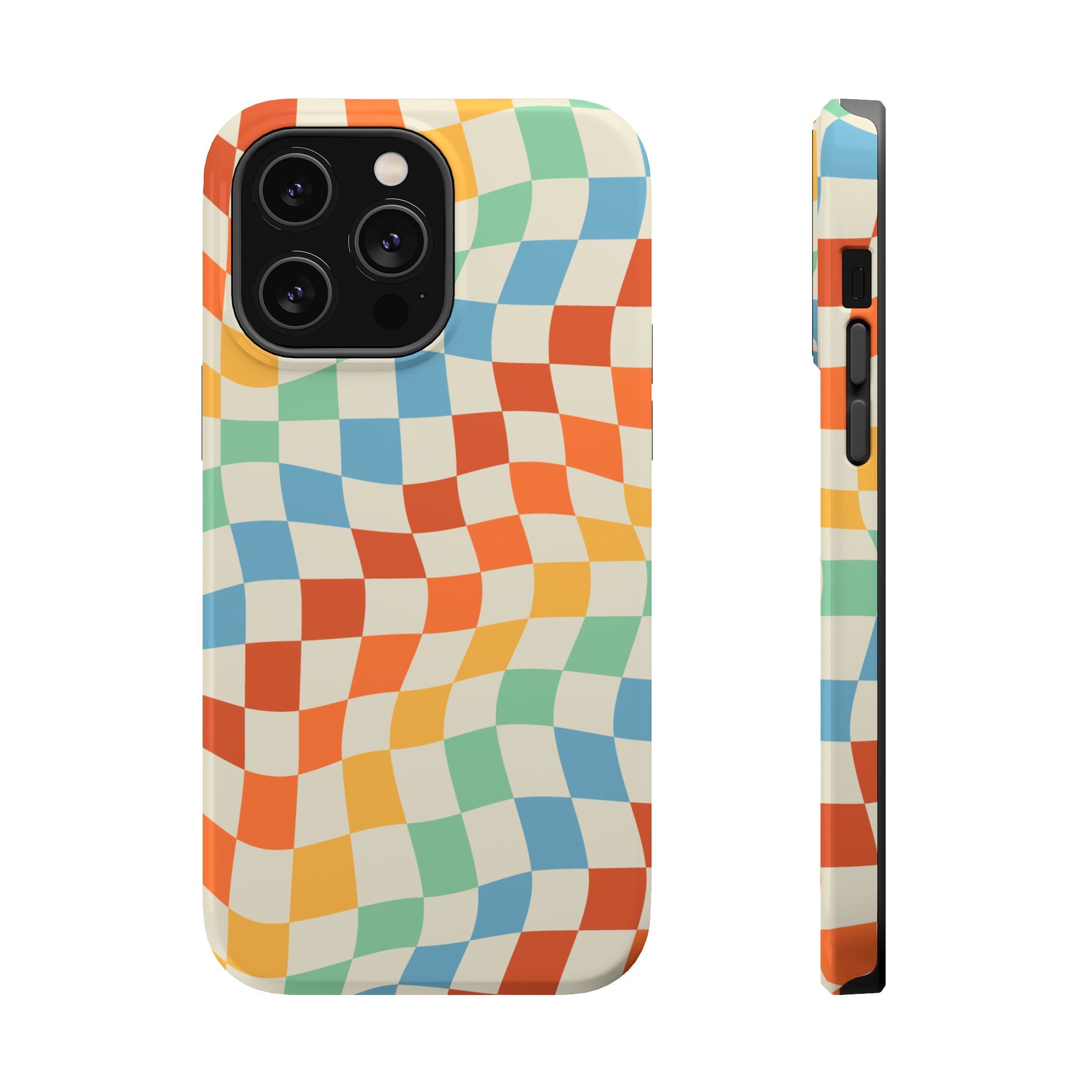 Retro Checkers - Tough MagSafe Case