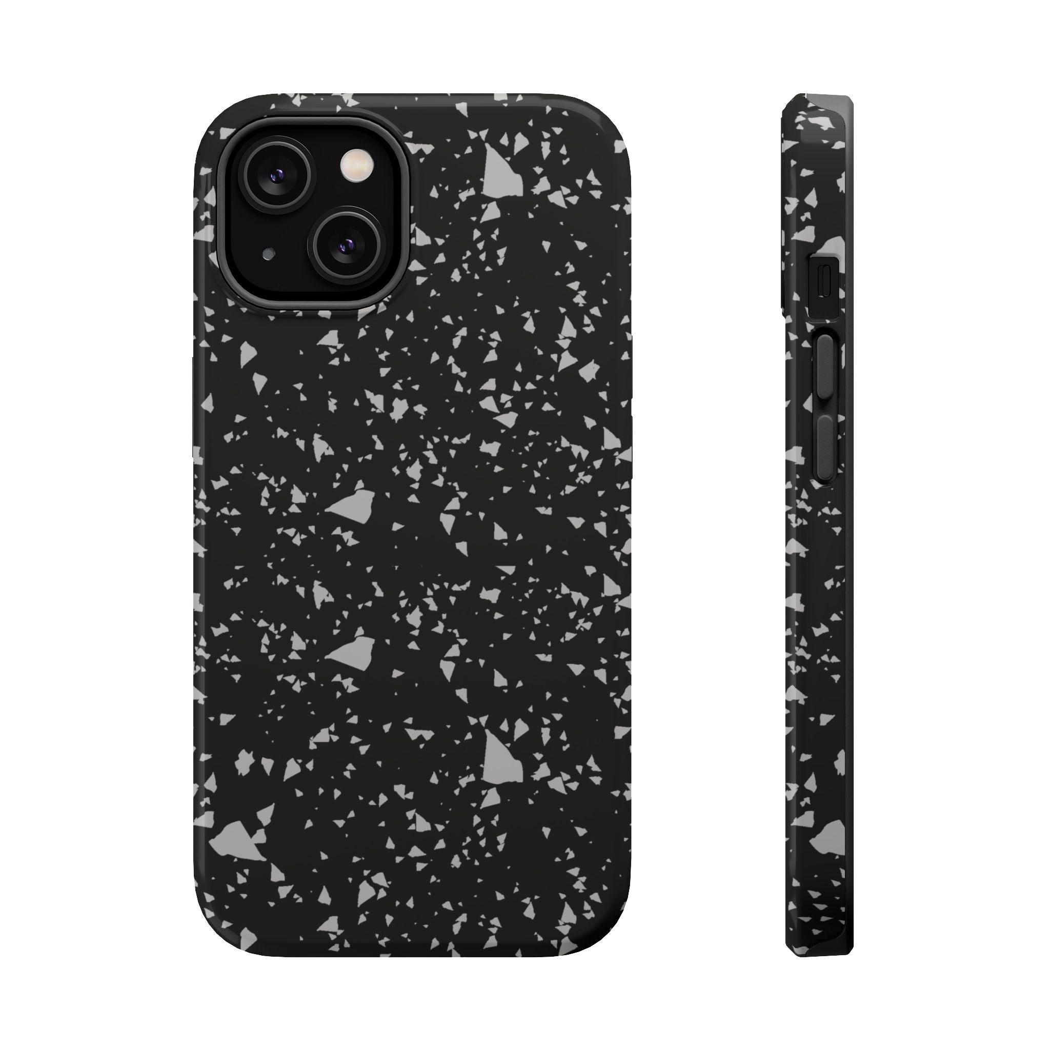 Black Terrazzo - Tough MagSafe Case