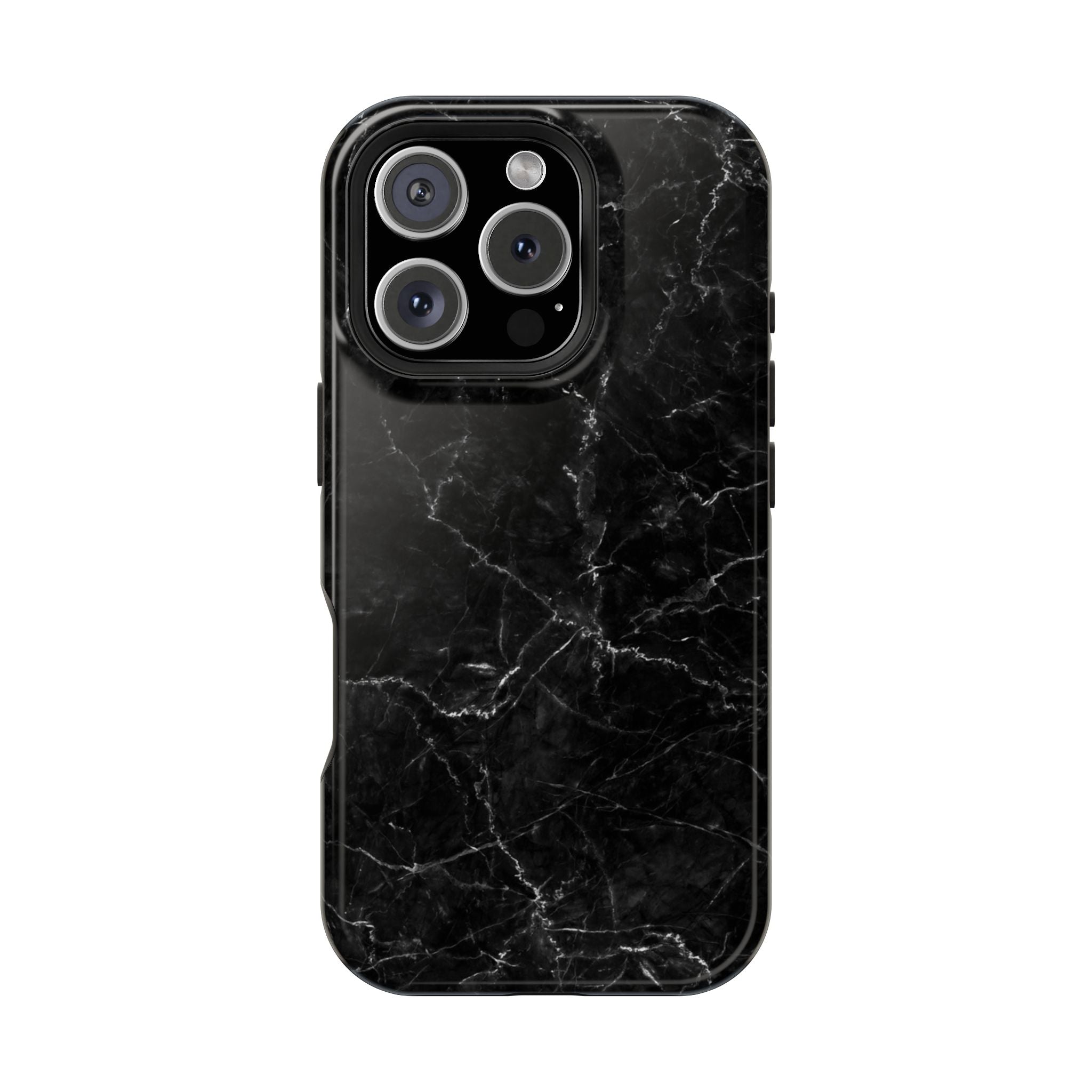 Marquina Black - Tough MagSafe Case