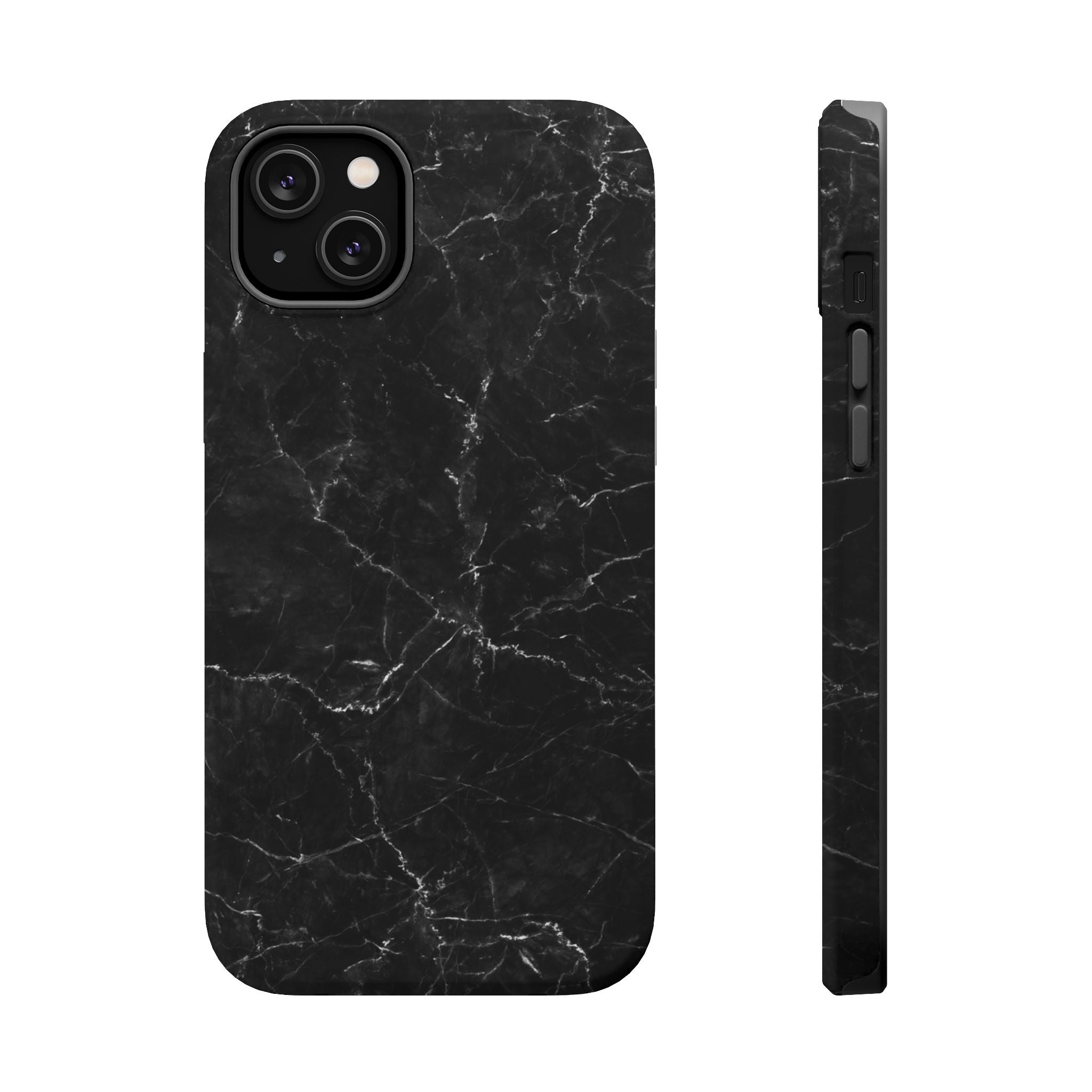 Marquina Black - Tough MagSafe Case