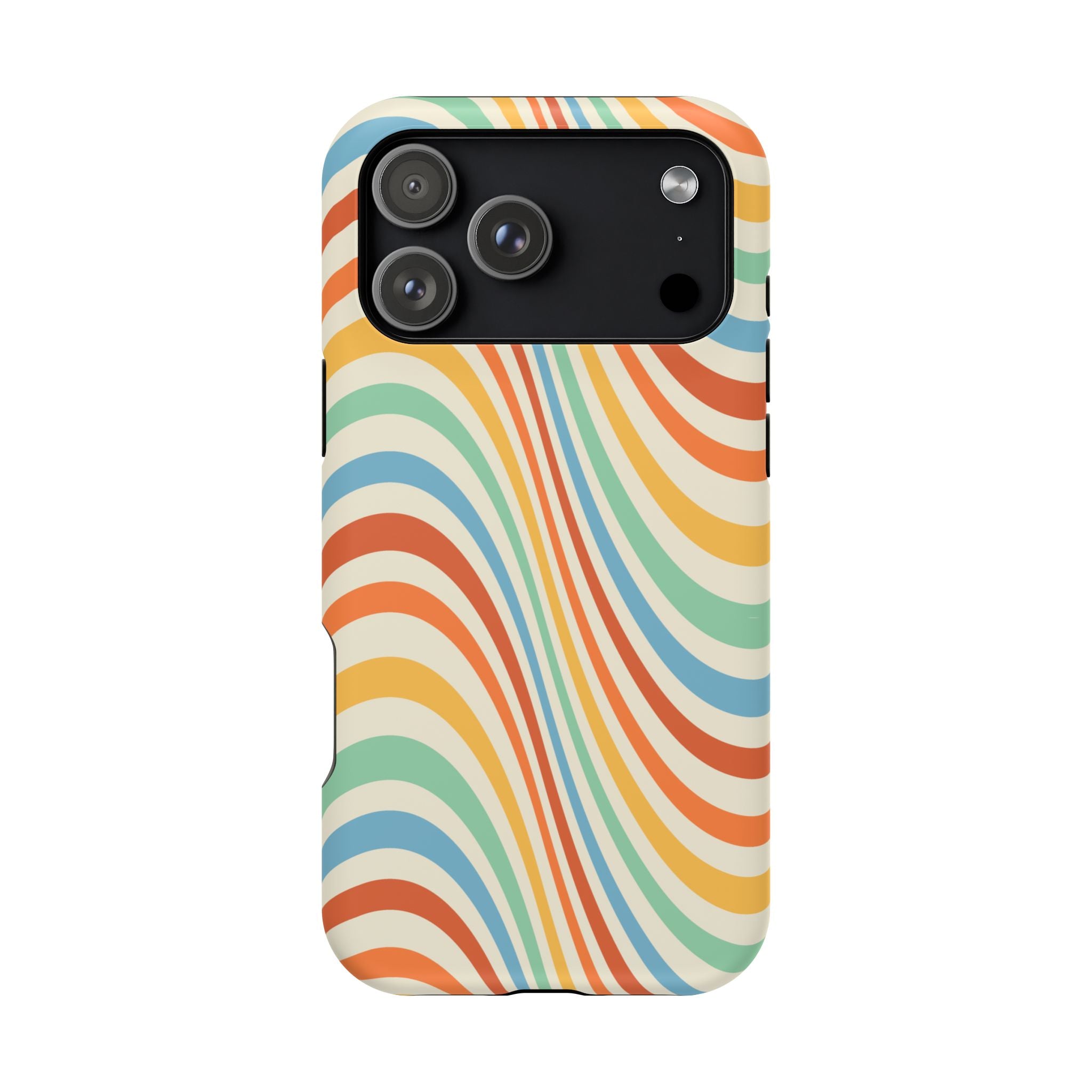 Retro Swirl - Tough MagSafe Case