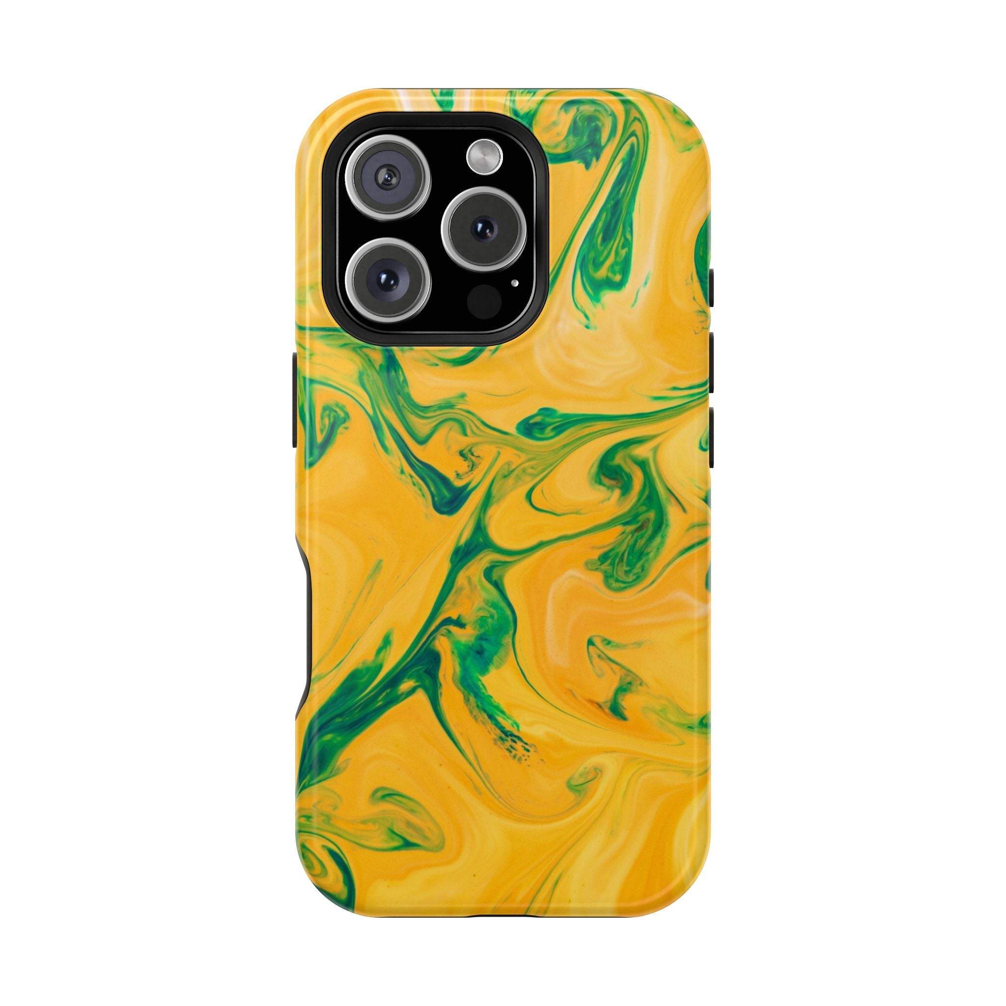 Lime Marble - Tough MagSafe Case