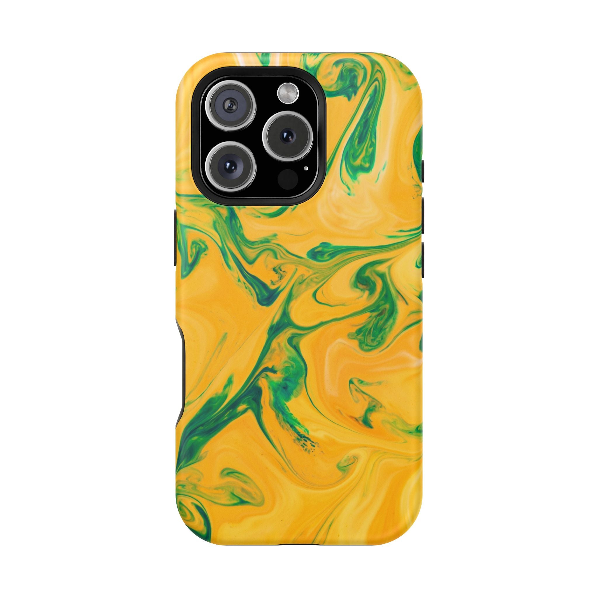Lime Marble - Tough MagSafe Case