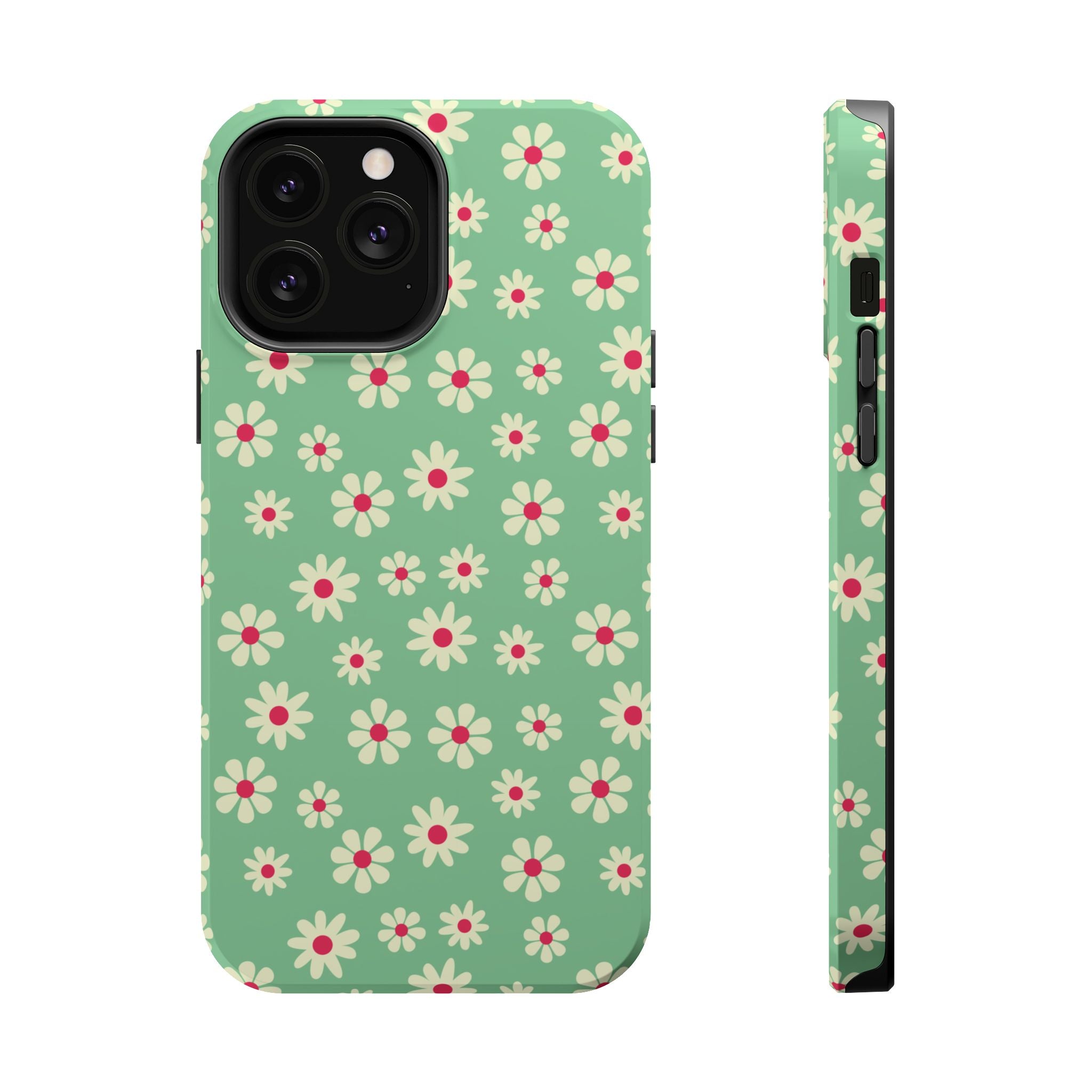 Retro Floral - Tough MagSafe Case