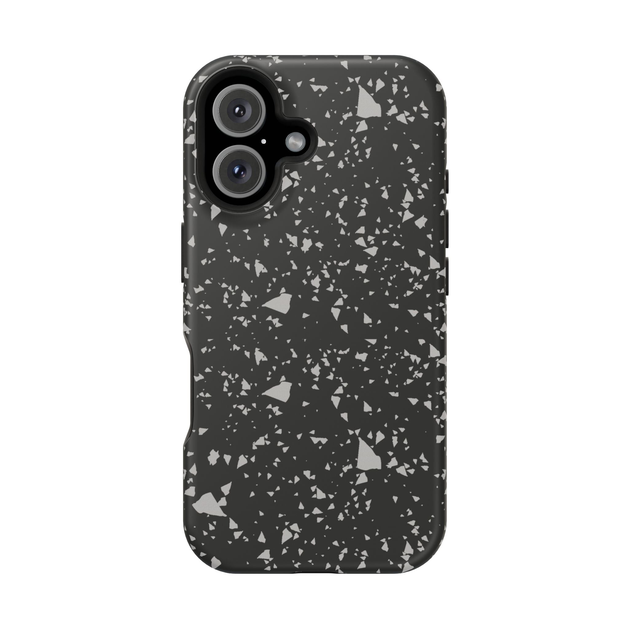 Black Terrazzo - Tough MagSafe Case