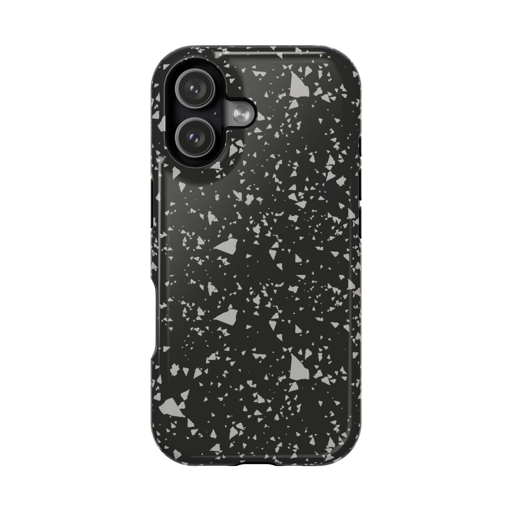 Black Terrazzo - Tough MagSafe Case