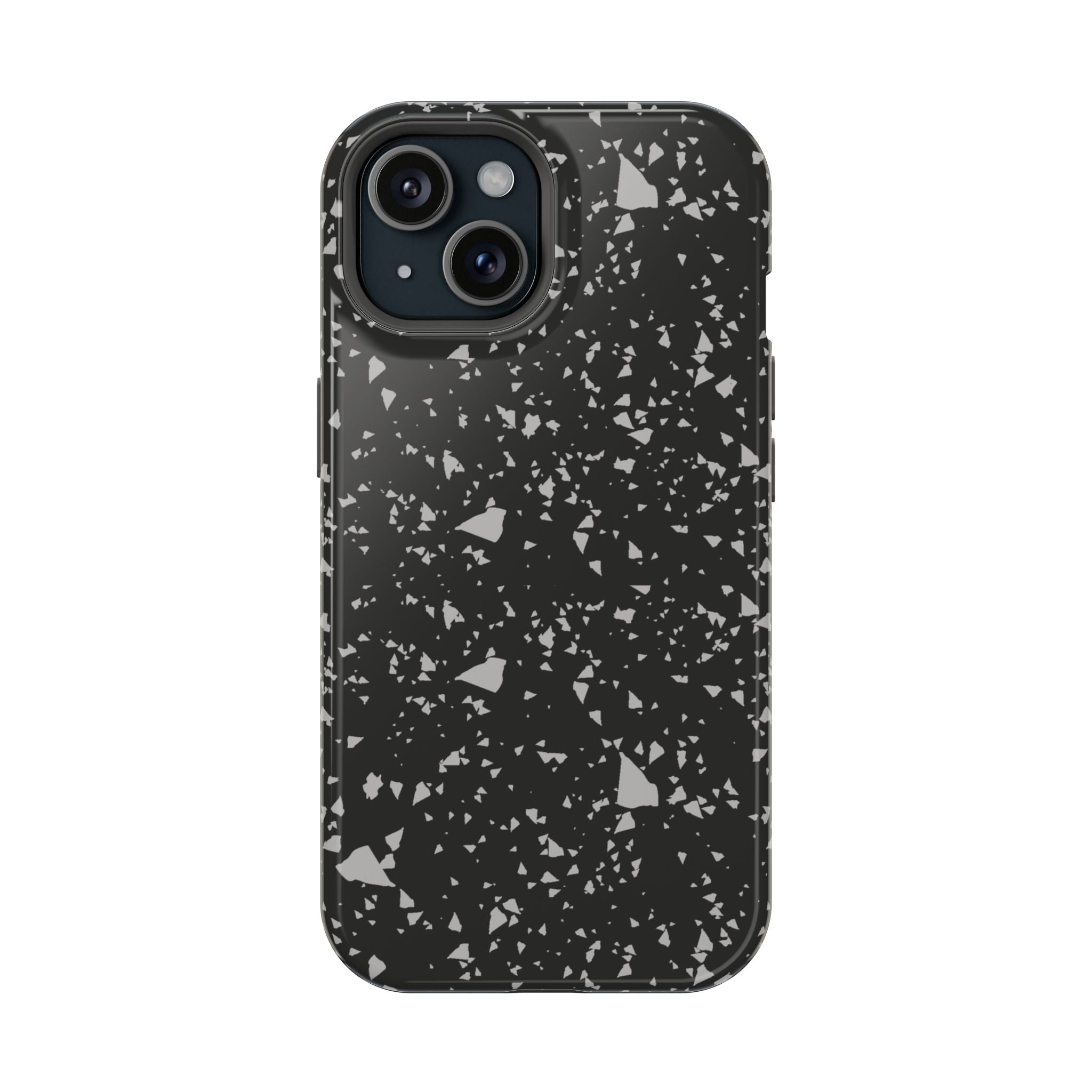 Black Terrazzo - Tough MagSafe Case